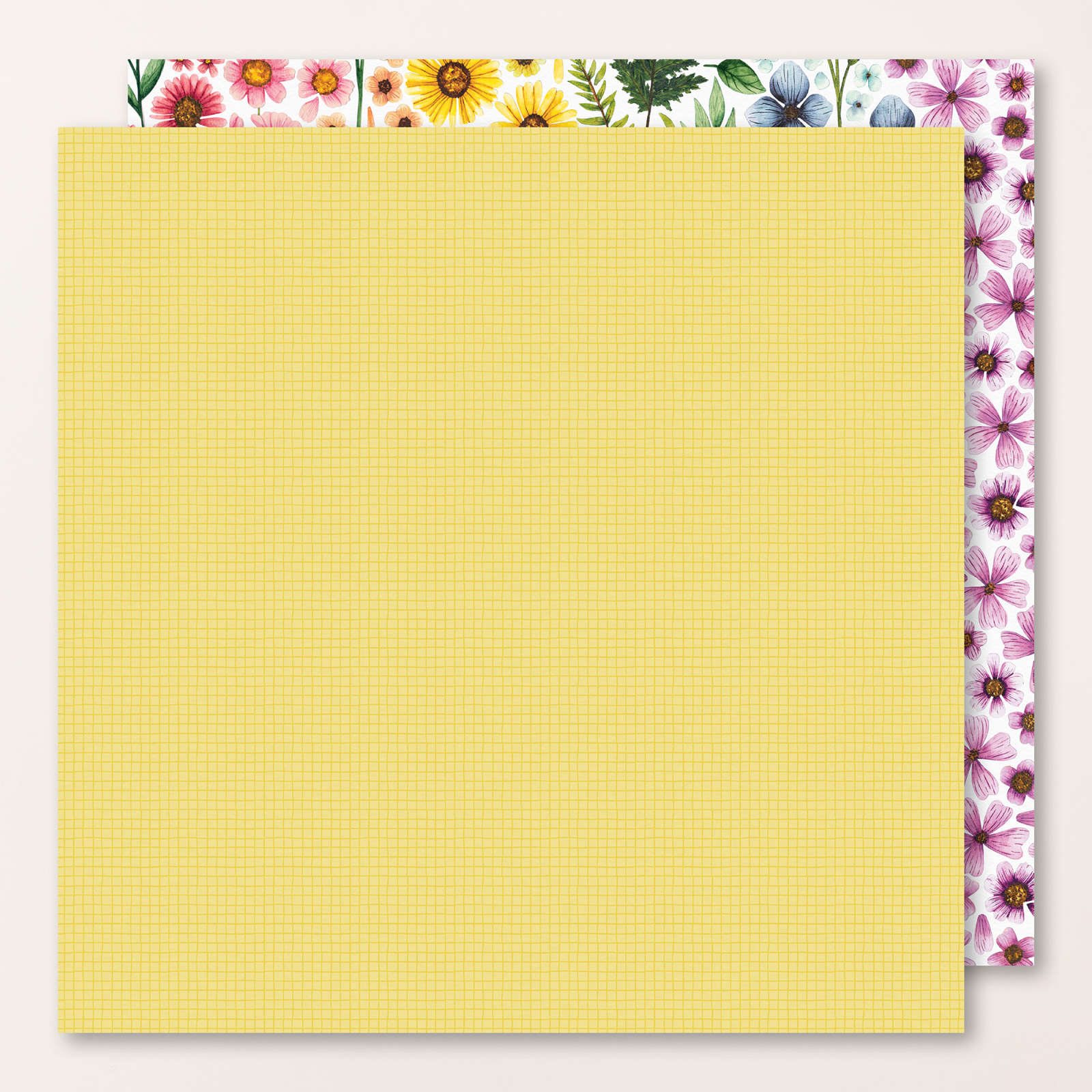 FLORAL IMPRESSIONS 12" X 12" (30.5 X 30.5 CM) DESIGNER SERIES PAPER