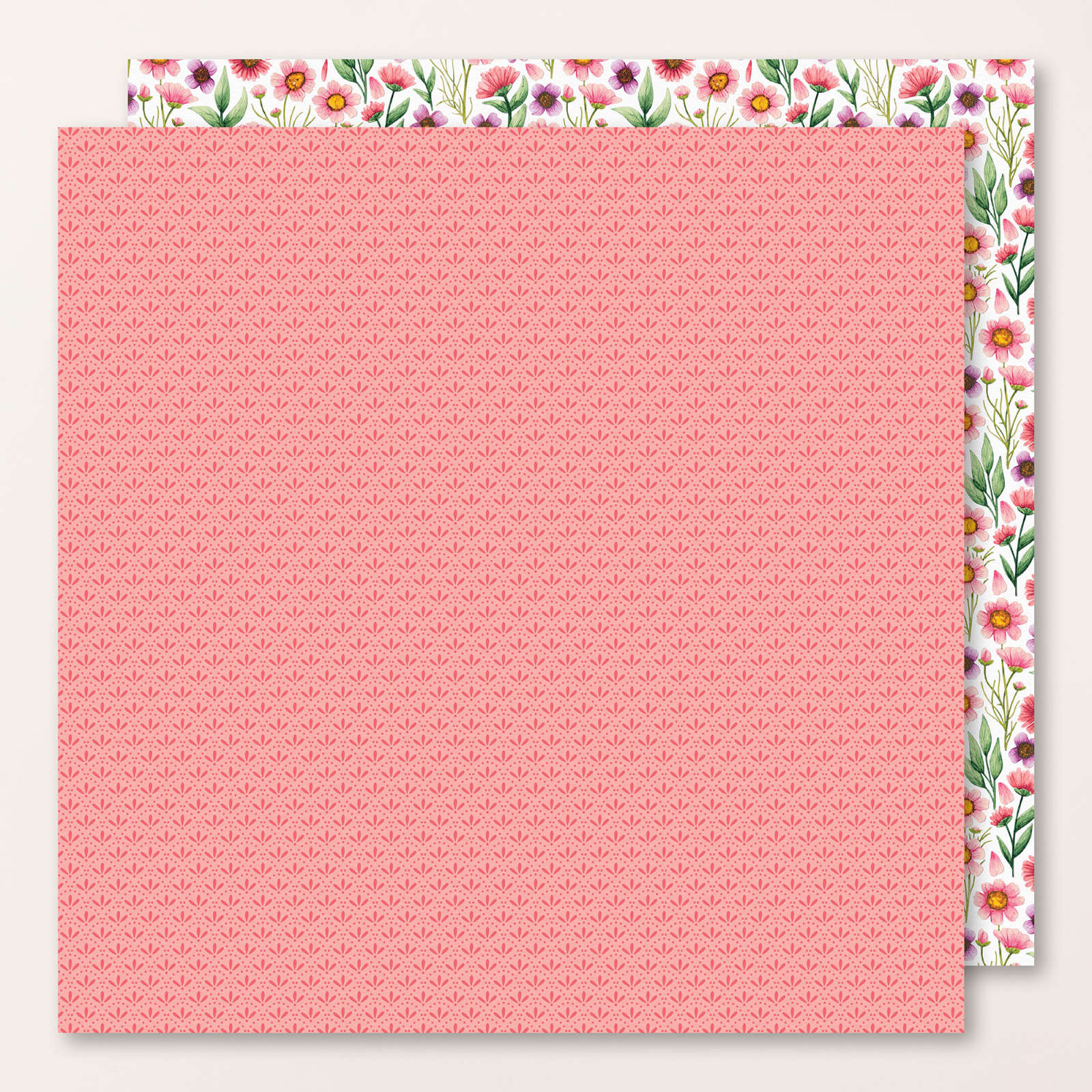 FLORAL IMPRESSIONS 12" X 12" (30.5 X 30.5 CM) DESIGNER SERIES PAPER