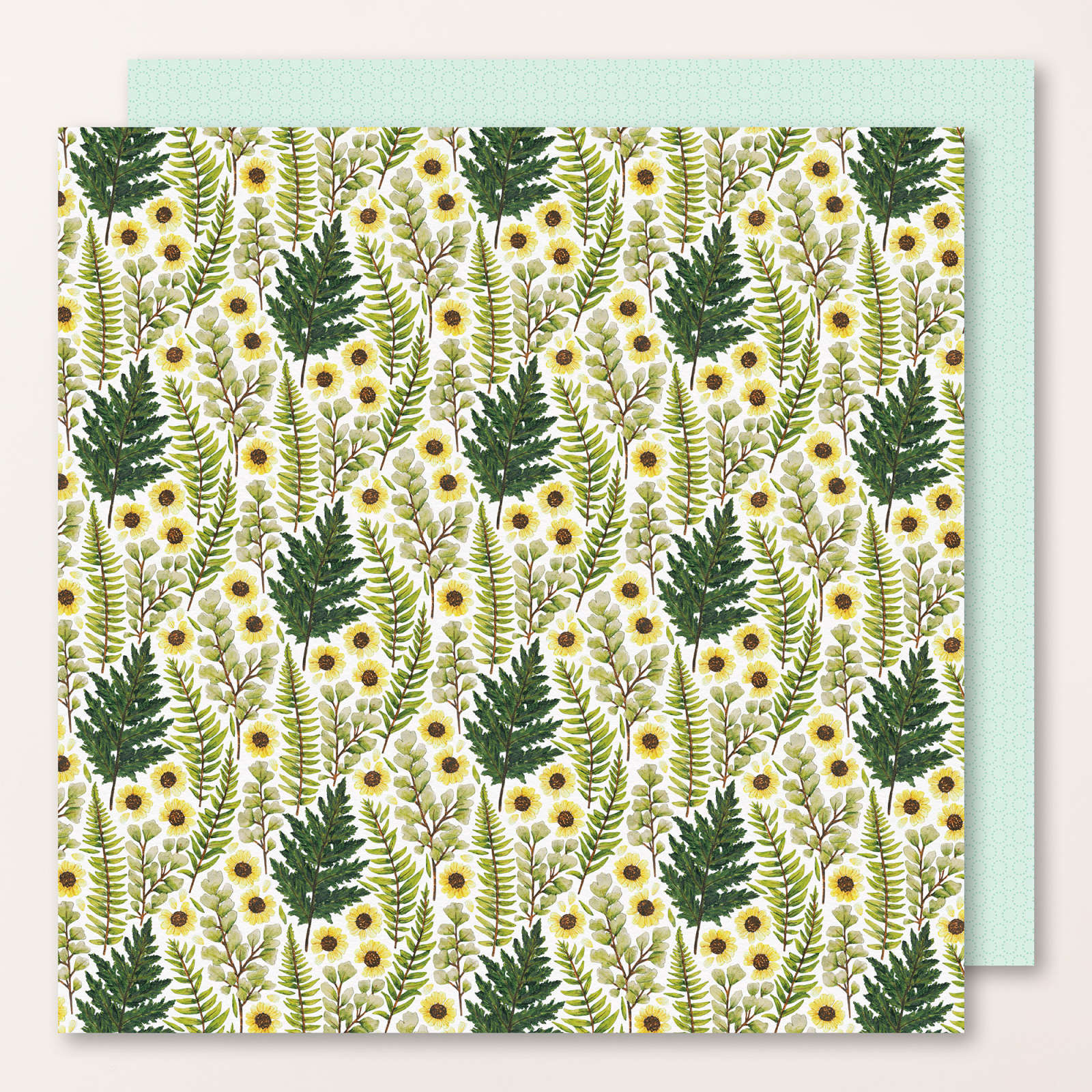 FLORAL IMPRESSIONS 12" X 12" (30.5 X 30.5 CM) DESIGNER SERIES PAPER