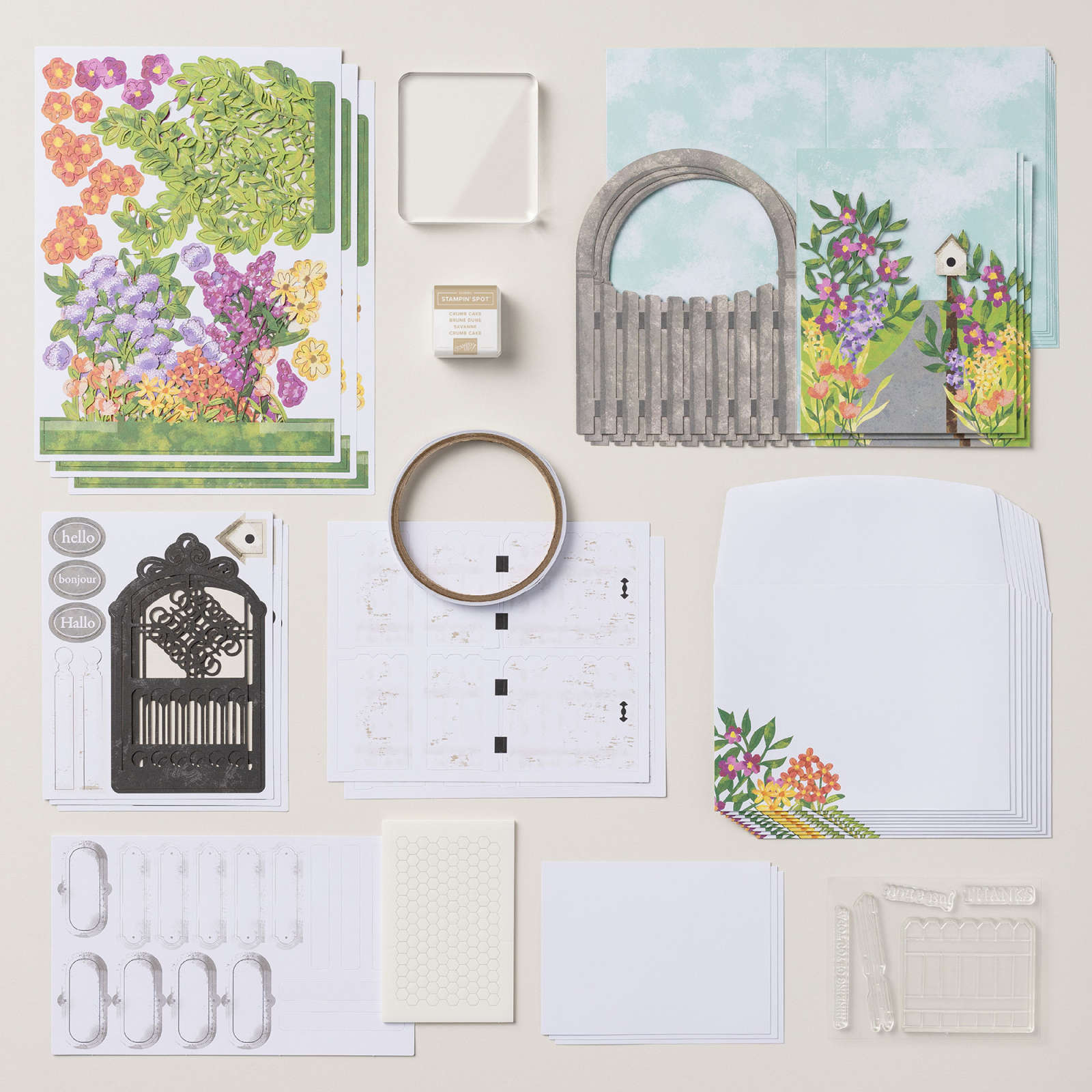 CREATIEVE SET WELCOMING GARDEN (ENGELS)