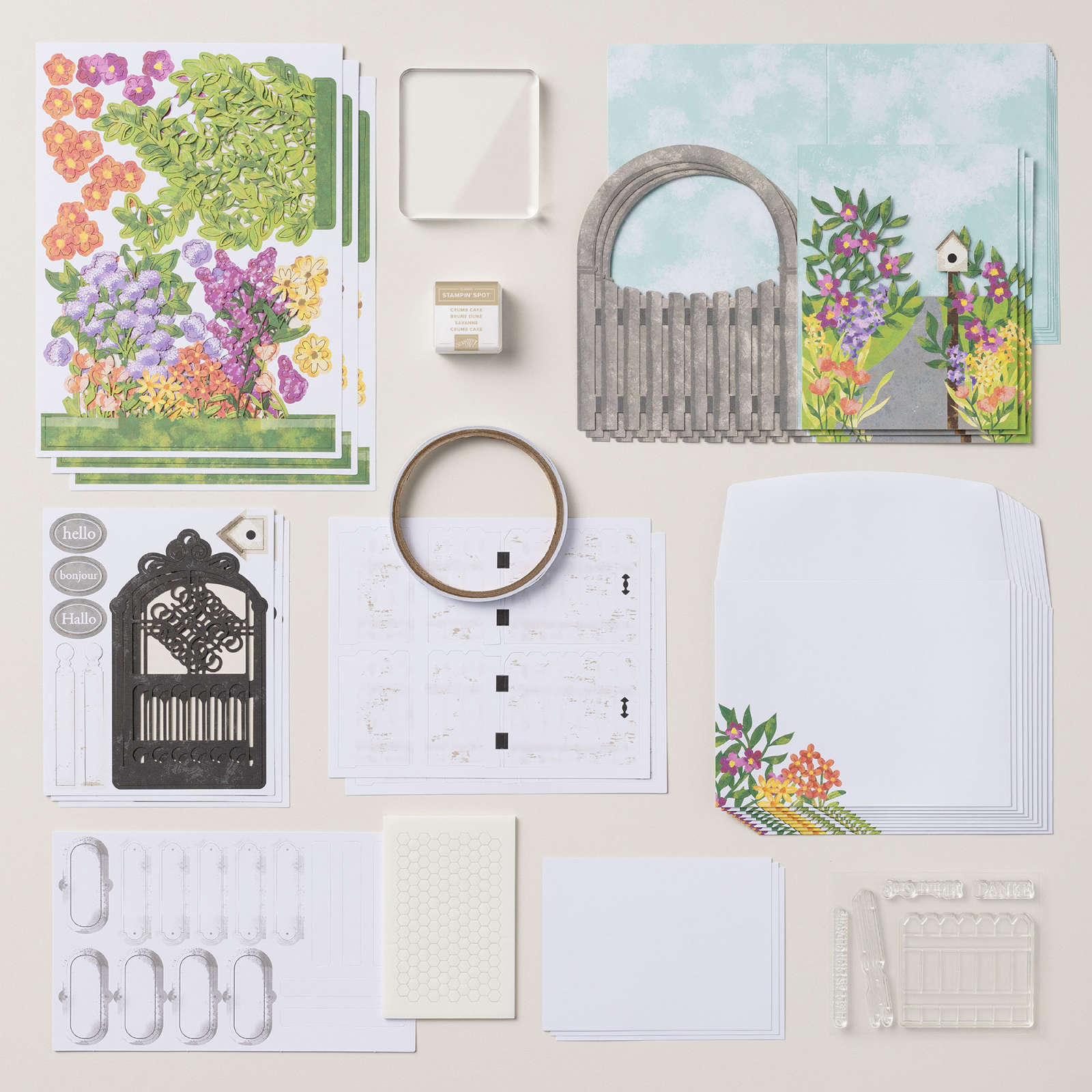 KREATIVSET EINLADENDER GARTEN (DEUTSCH)