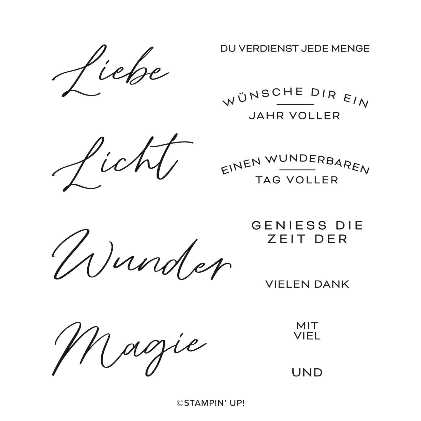 PRODUKTPAKET ZAUBERHAFTES LICHT (DEUTSCH)