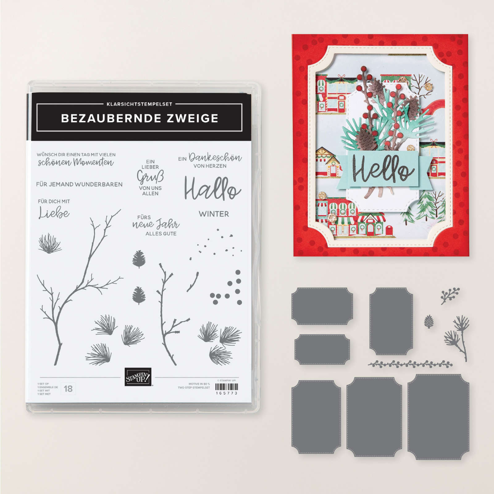 LOT BEZAUBERNDE ZWEIGE (ALLEMAND)