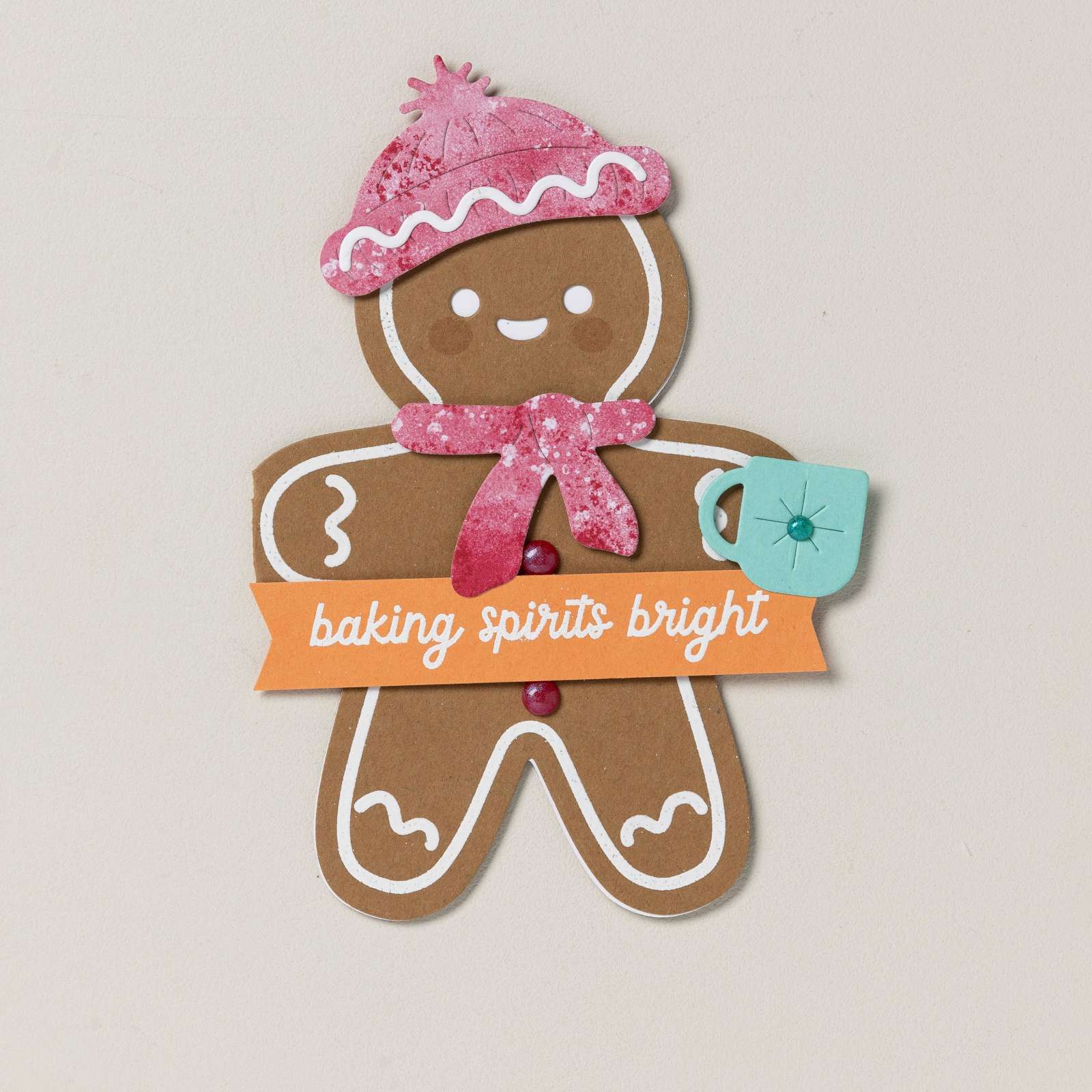 STEMPELSET KLARSICHT GINGERBREAD MAN (ENGLISCH)