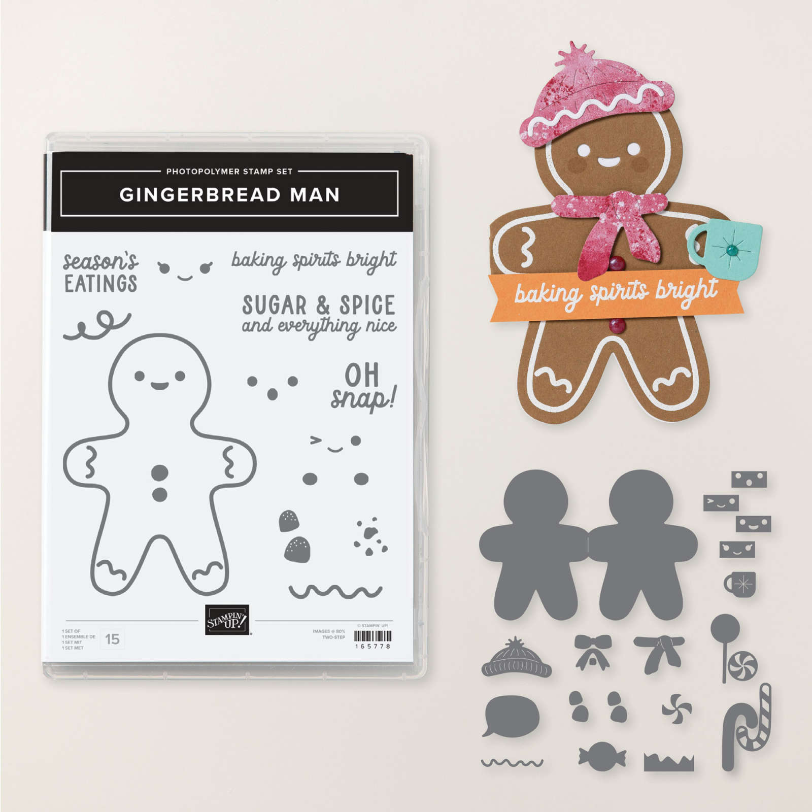 PRODUKTPAKET GINGERBREAD MAN (ENGLISCH)