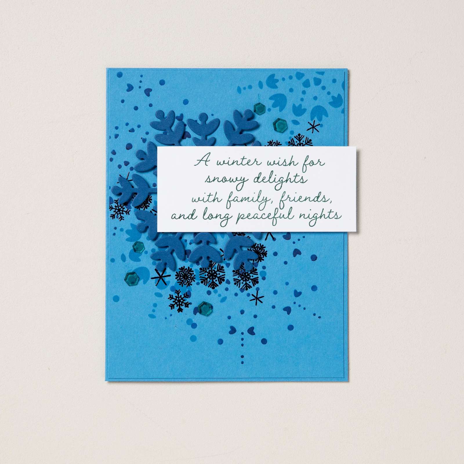 BAISERS DU CIEL PHOTOPOLYMER STAMP SET (FRENCH)