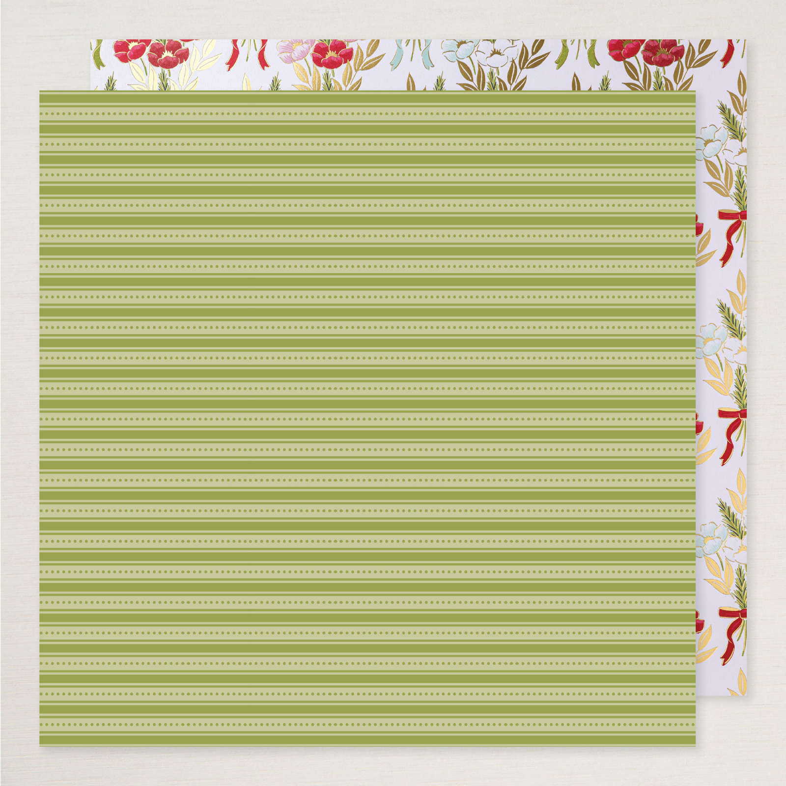 TRADITIONS OF CHRISTMAS  12" X 12" (30.5 X 30.5 CM) SPECIALTY DESIGNER SERIES PAPER