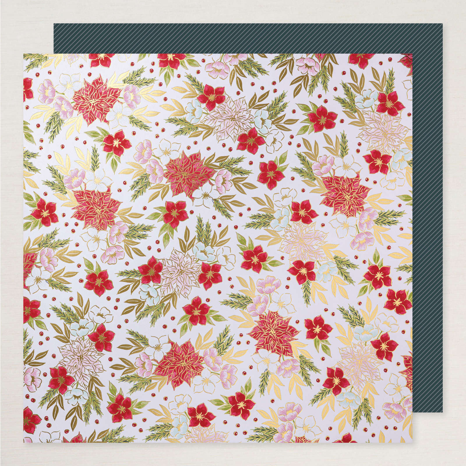 TRADITIONS OF CHRISTMAS  12" X 12" (30.5 X 30.5 CM) SPECIALTY DESIGNER SERIES PAPER