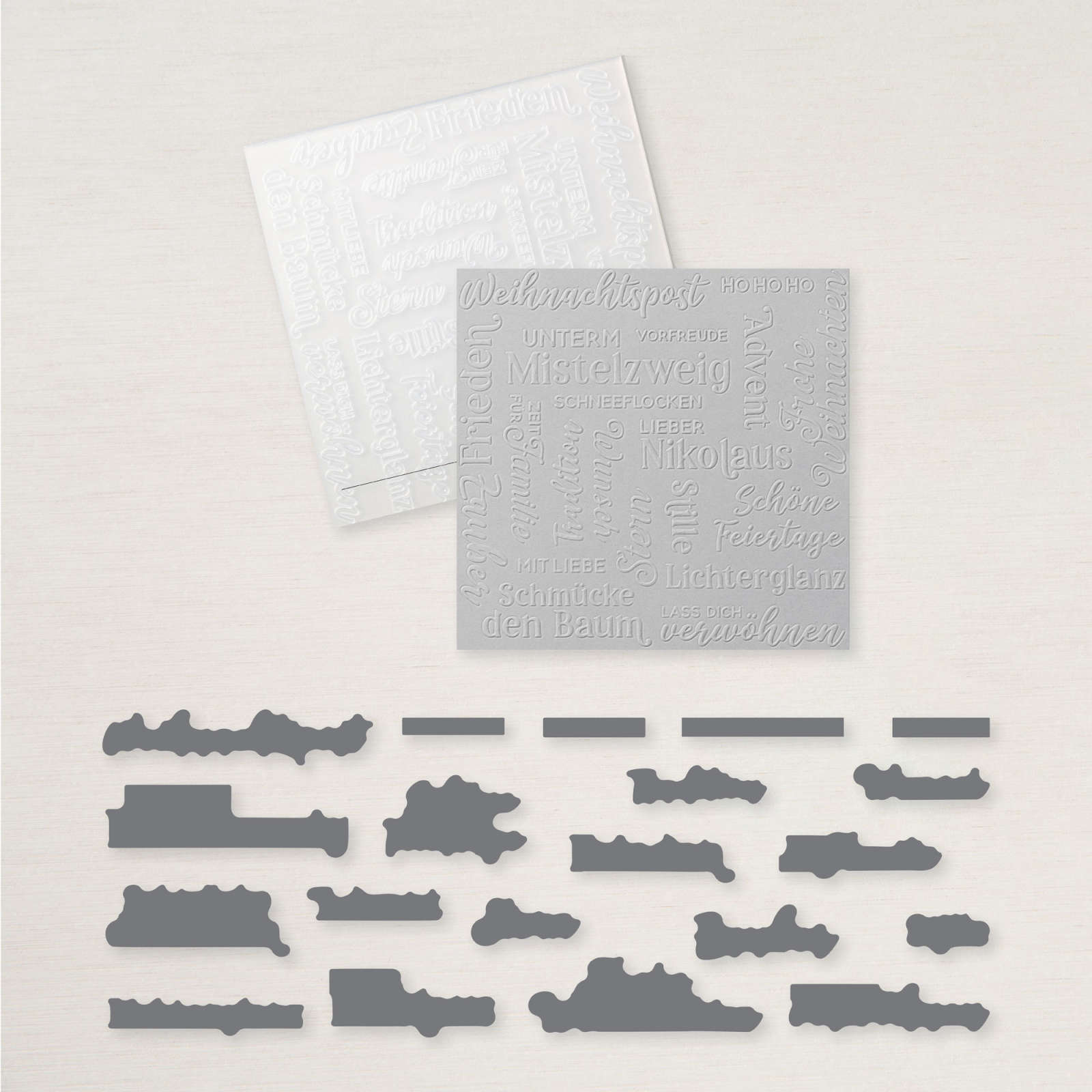 HYBRID-PRÄGEFORM FESTTAGSWORTE (DEUTSCH)