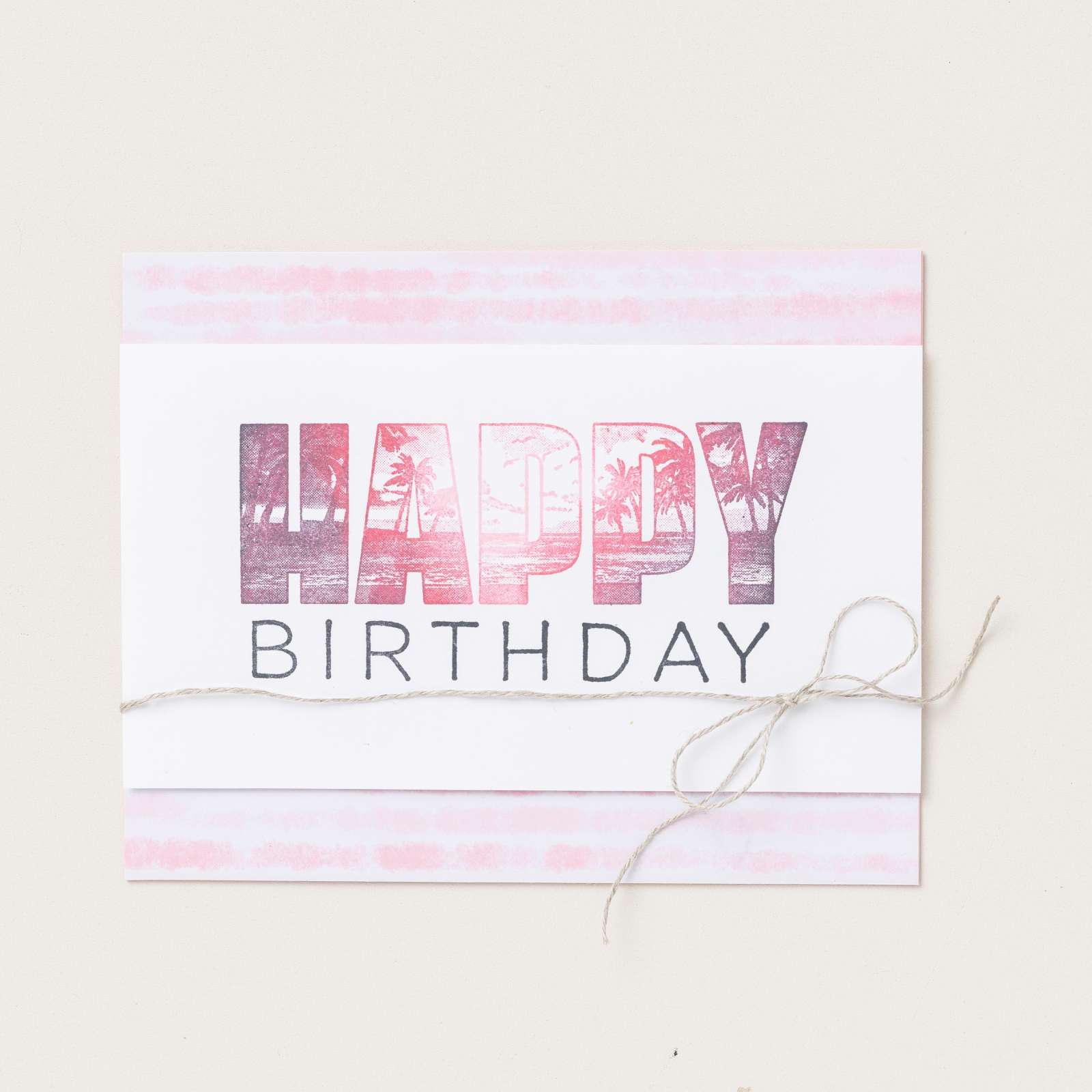 HAPPY PLACE CLING STAMP SET (ENGLISH)