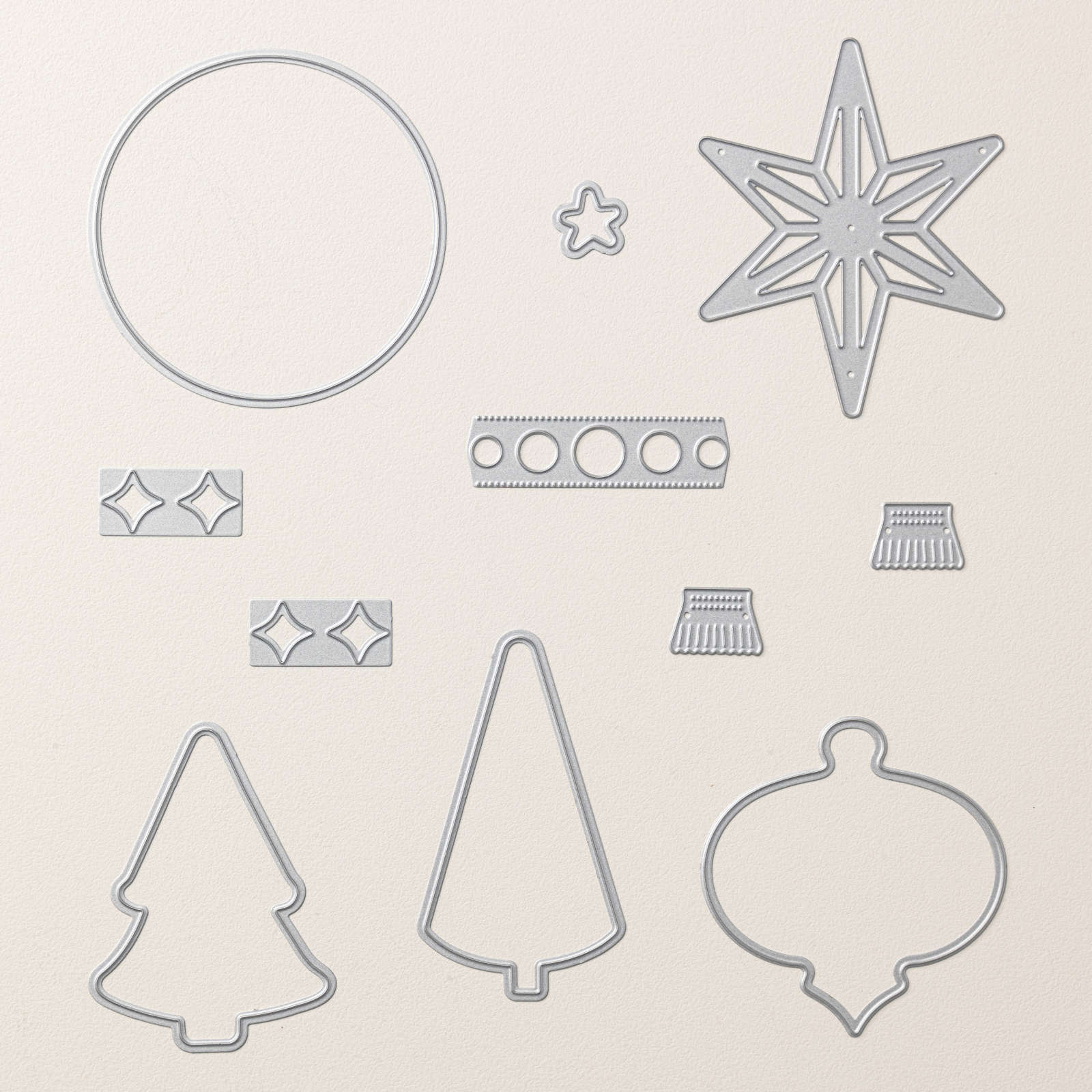 ORNAMENTAL CHRISTMAS DIES