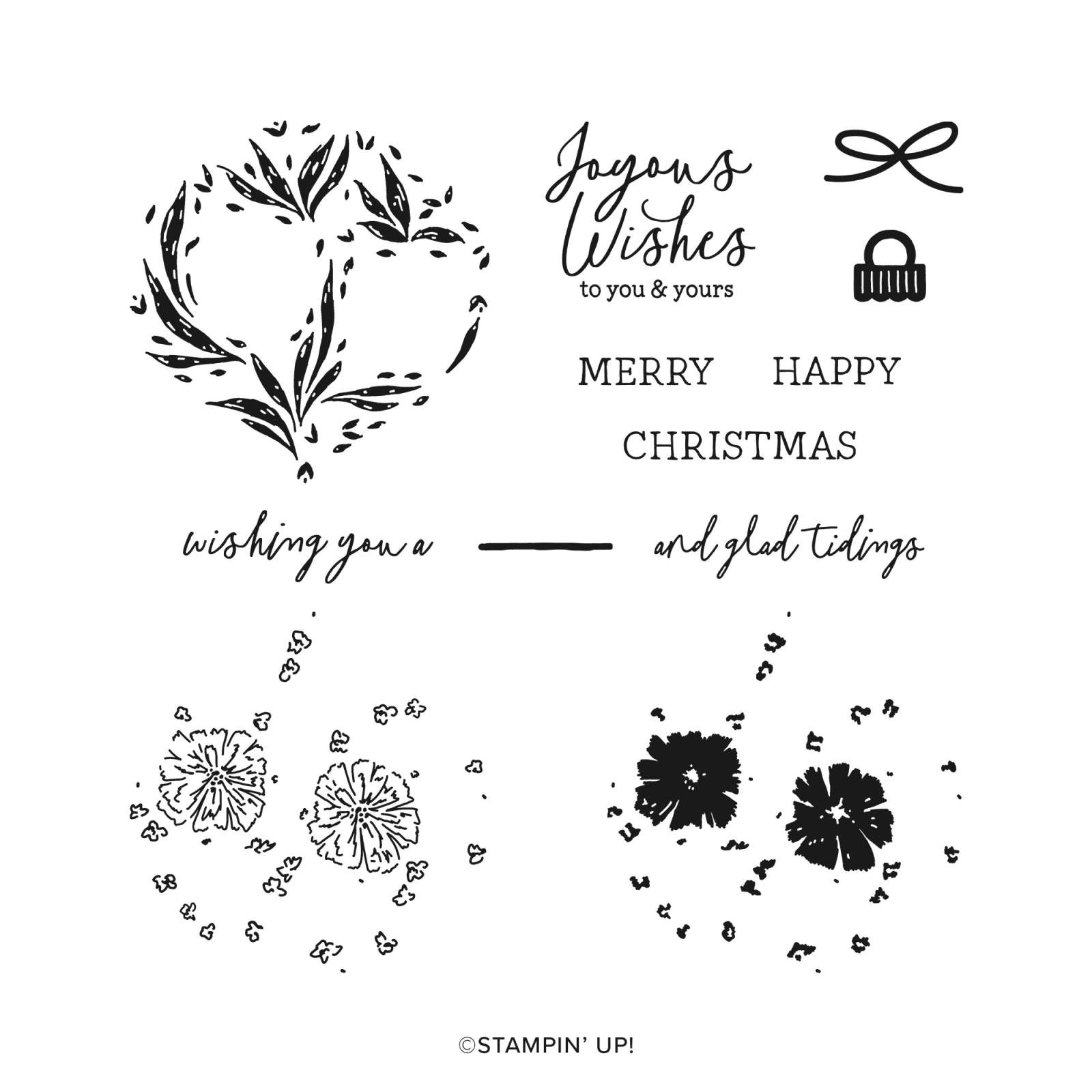 BAUBLE BLOOMS PHOTOPOLYMER STAMP SET (ENGLISH)