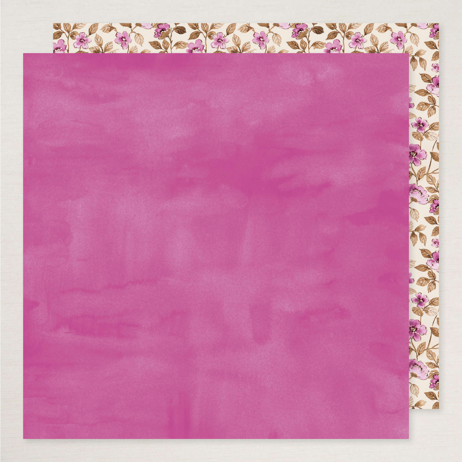 FLORAL CHARM-DESIGNPAPIER 12" X 12" (30,5 X 30,5 CM)