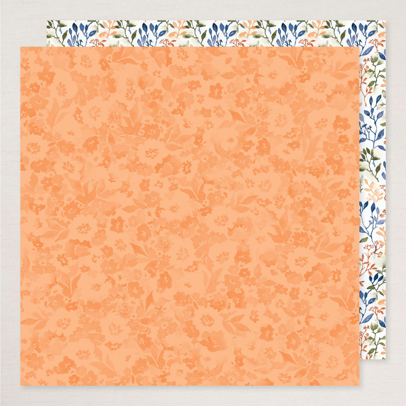 FLORAL CHARM-DESIGNPAPIER 12" X 12" (30,5 X 30,5 CM)