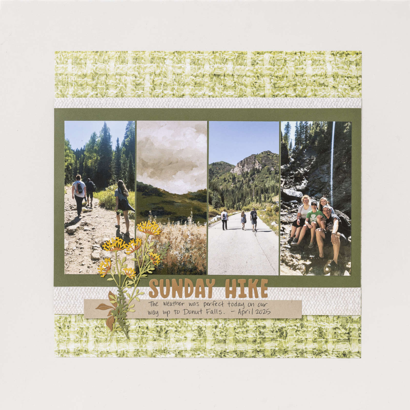 NEED FOR TWEED-DESIGNPAPIER 12" X 12" (30,5 X 30,5 CM)