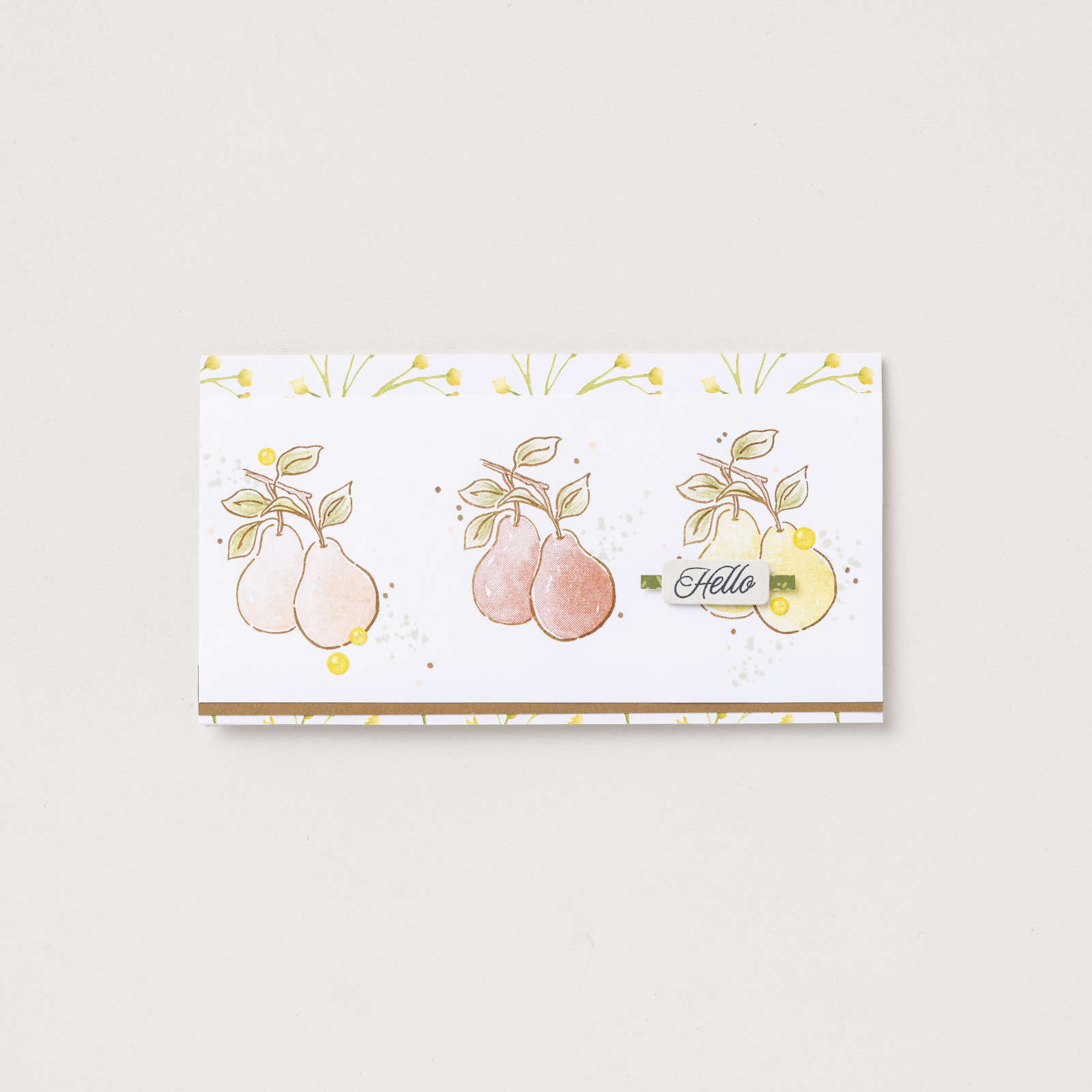 PERFECTLY PEARS PHOTOPOLYMER STAMP SET (ENGLISH)