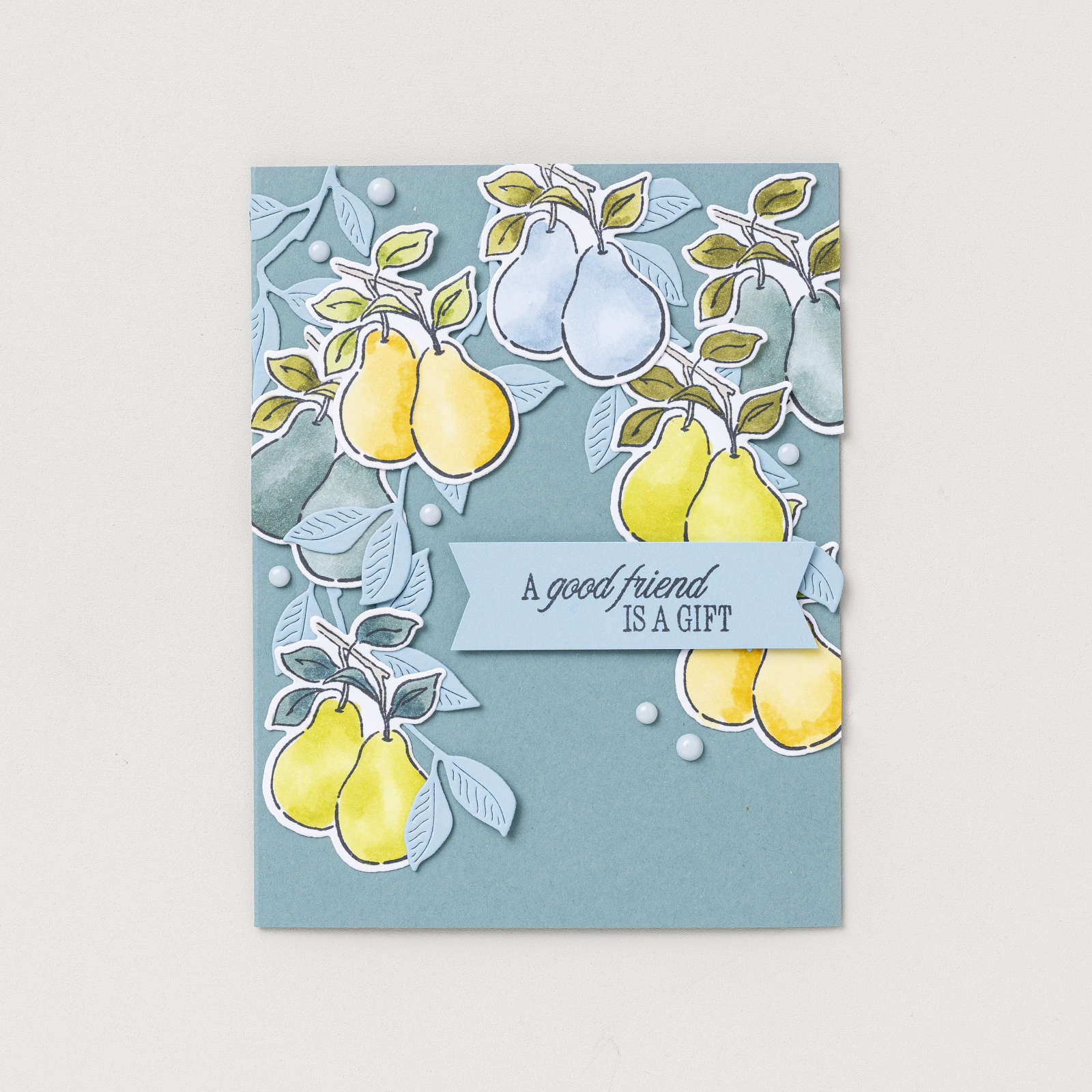 PERFECTLY PEARS PHOTOPOLYMER STAMP SET (ENGLISH)