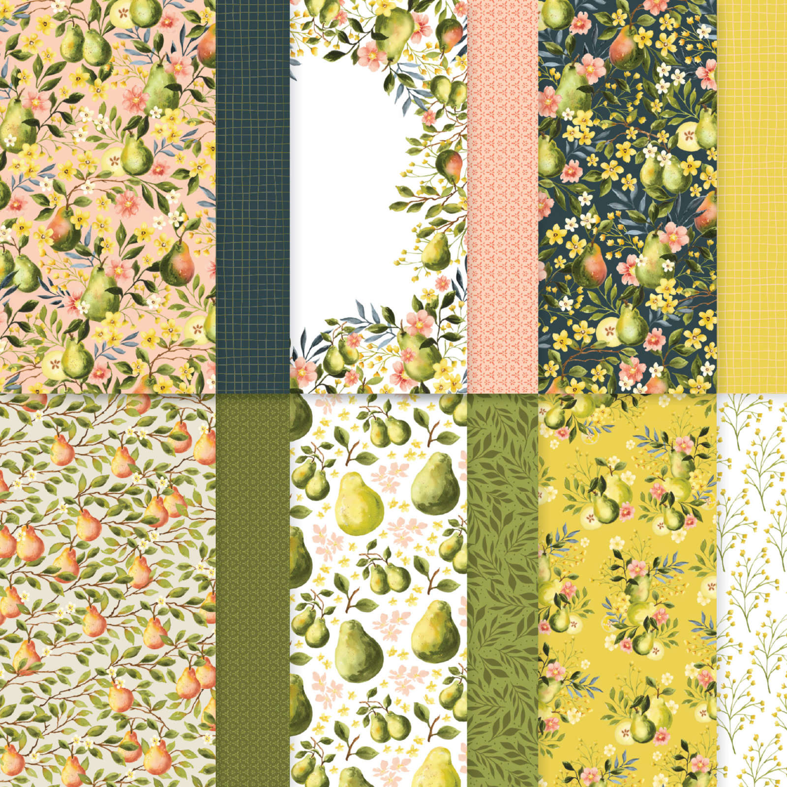 PAINTERLY PEARS SUITE COLLECTION (ENGLISH)