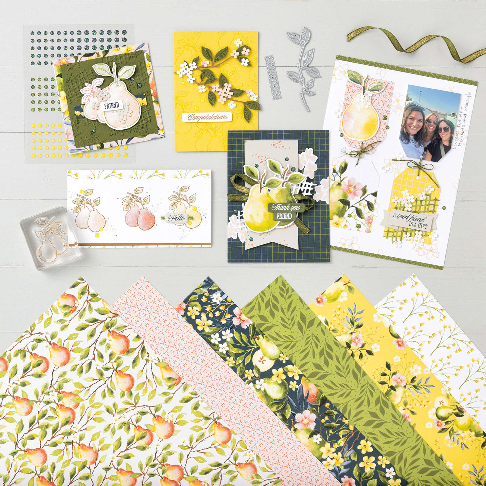 PAINTERLY PEARS SUITE COLLECTION (ENGLISH)