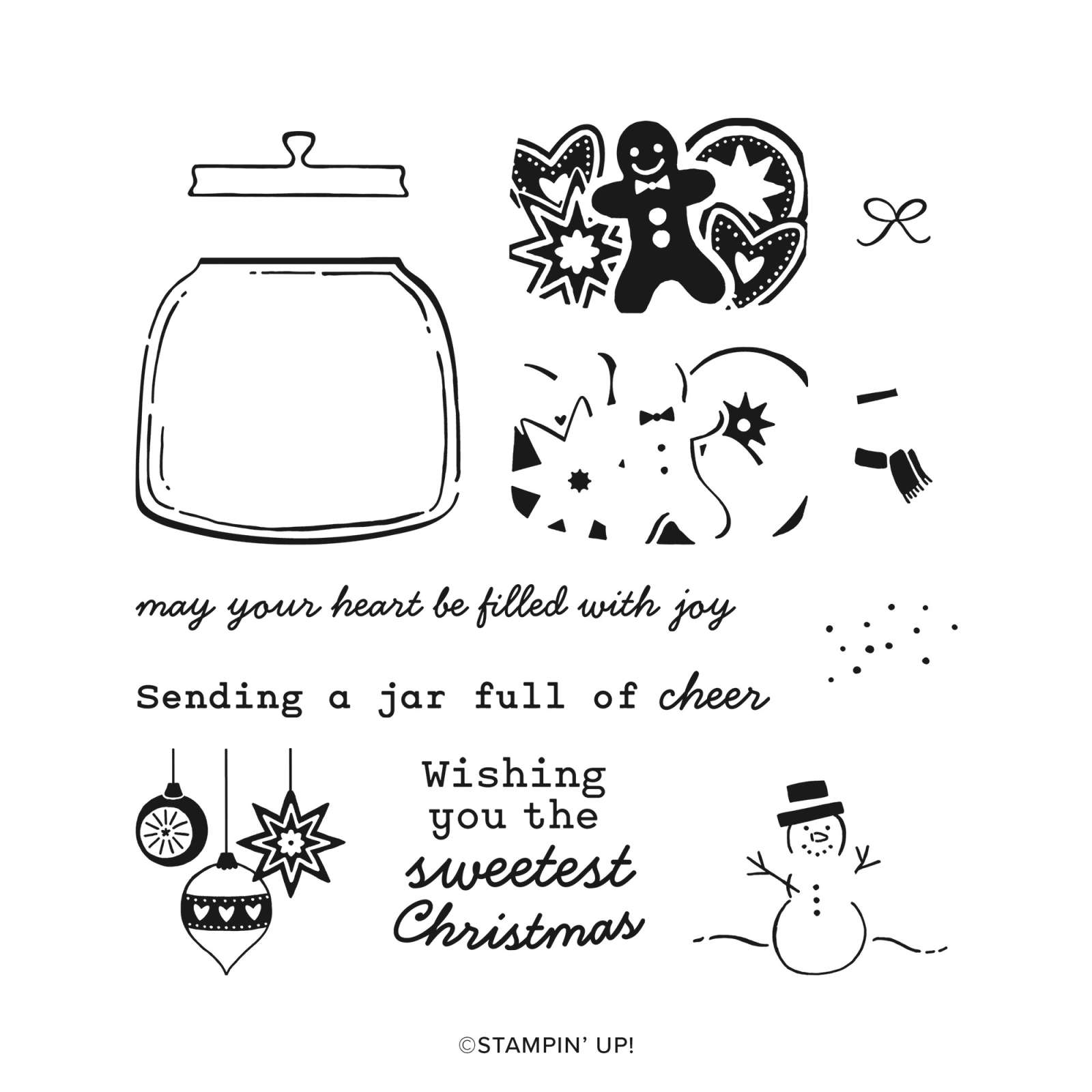 JAR OF JOY PHOTOPOLYMER STAMP SET (ENGLISH)