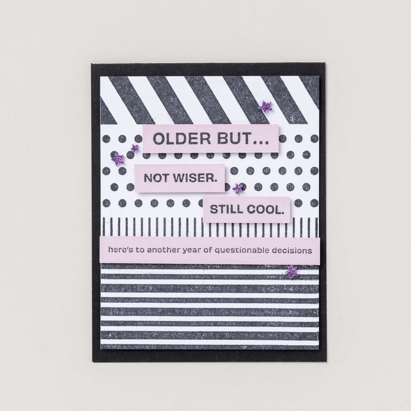 NOT 29 ANYMORE PHOTOPOLYMER STAMP SET (ENGLISH)