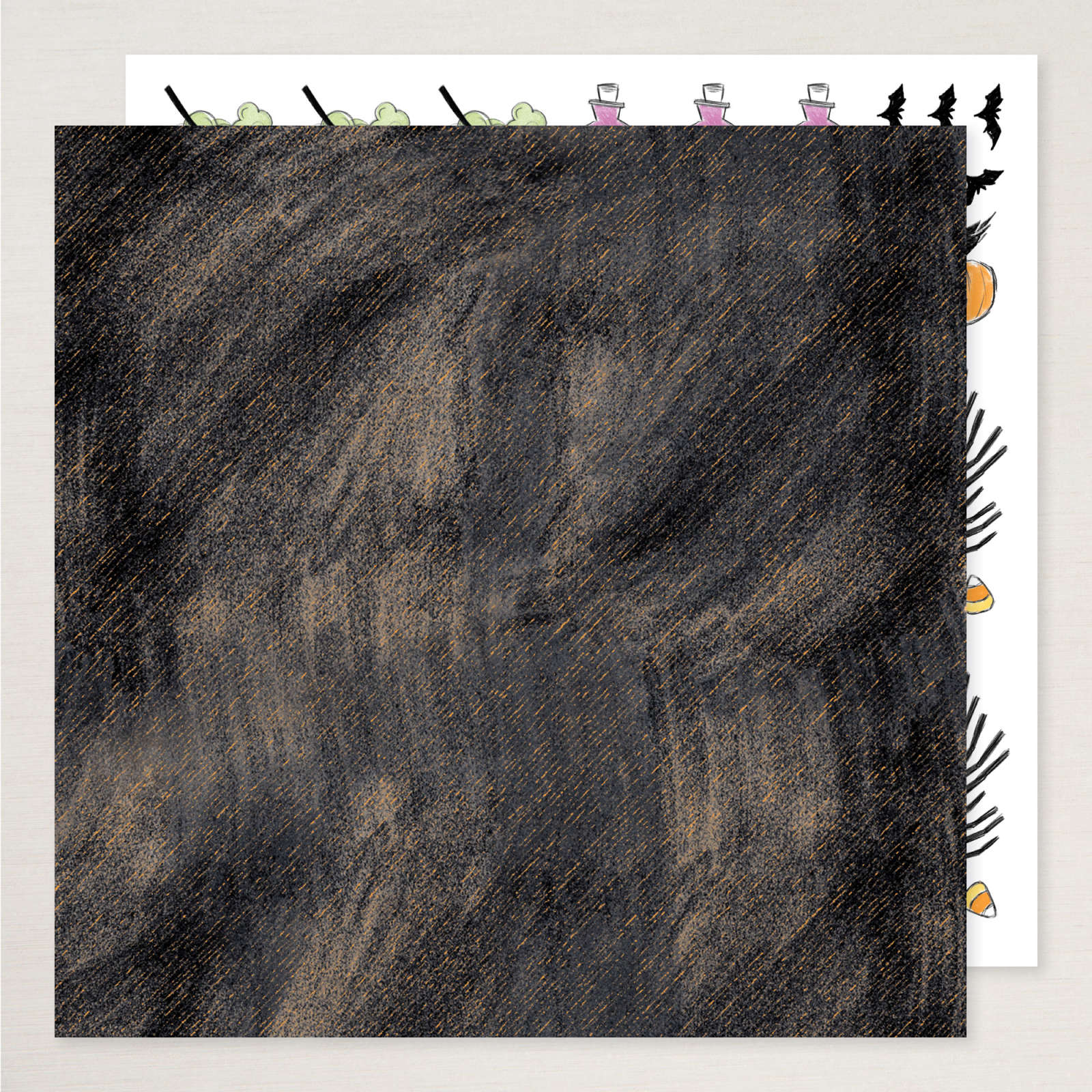SPECIAAL DESIGNPAPIER SPOOKY SWEET 12" X 12" (30,5 X 30,5 CM)