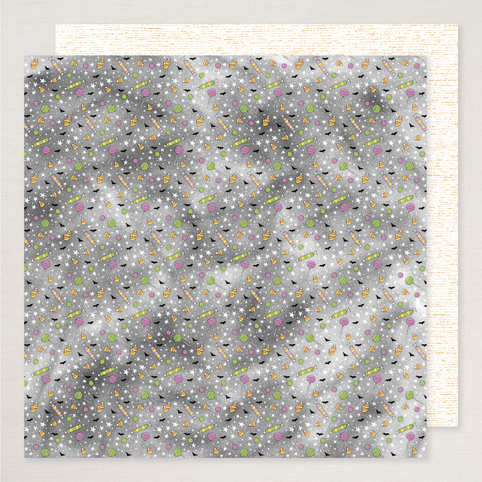 SPECIAAL DESIGNPAPIER SPOOKY SWEET 12" X 12" (30,5 X 30,5 CM)