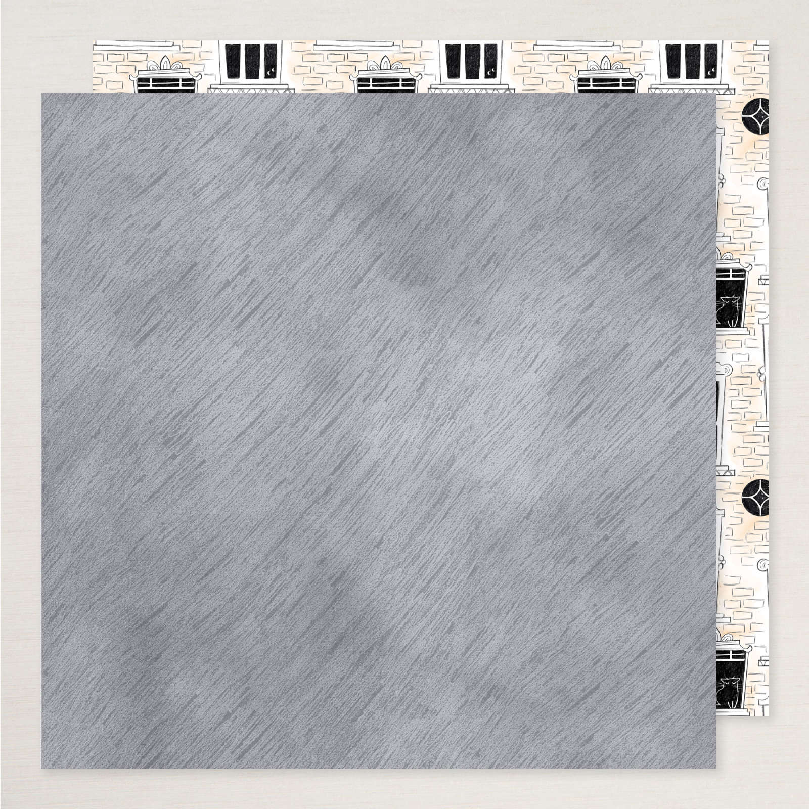 SPECIAAL DESIGNPAPIER SPOOKY SWEET 12" X 12" (30,5 X 30,5 CM)