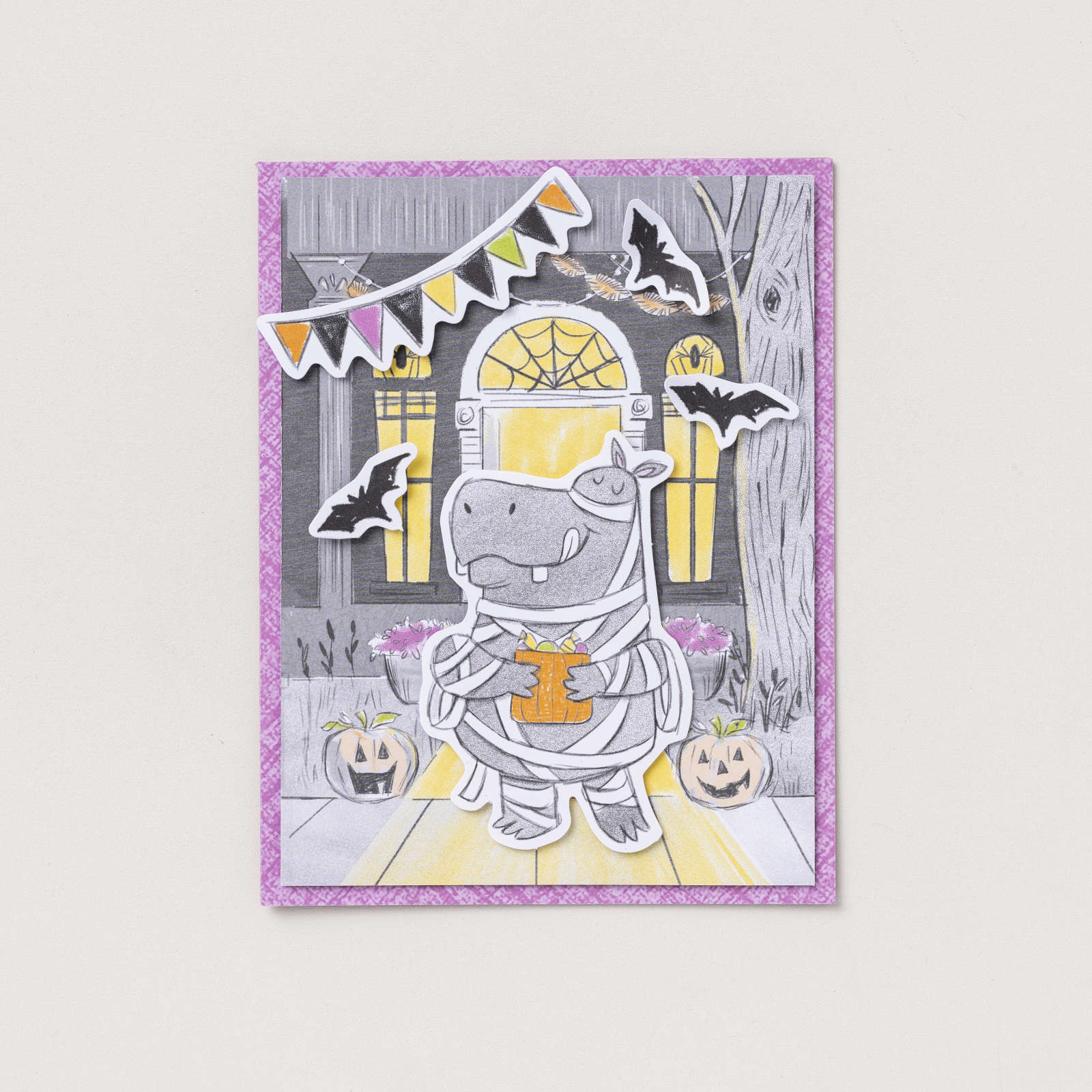 SPECIAAL DESIGNPAPIER SPOOKY SWEET 12" X 12" (30,5 X 30,5 CM)