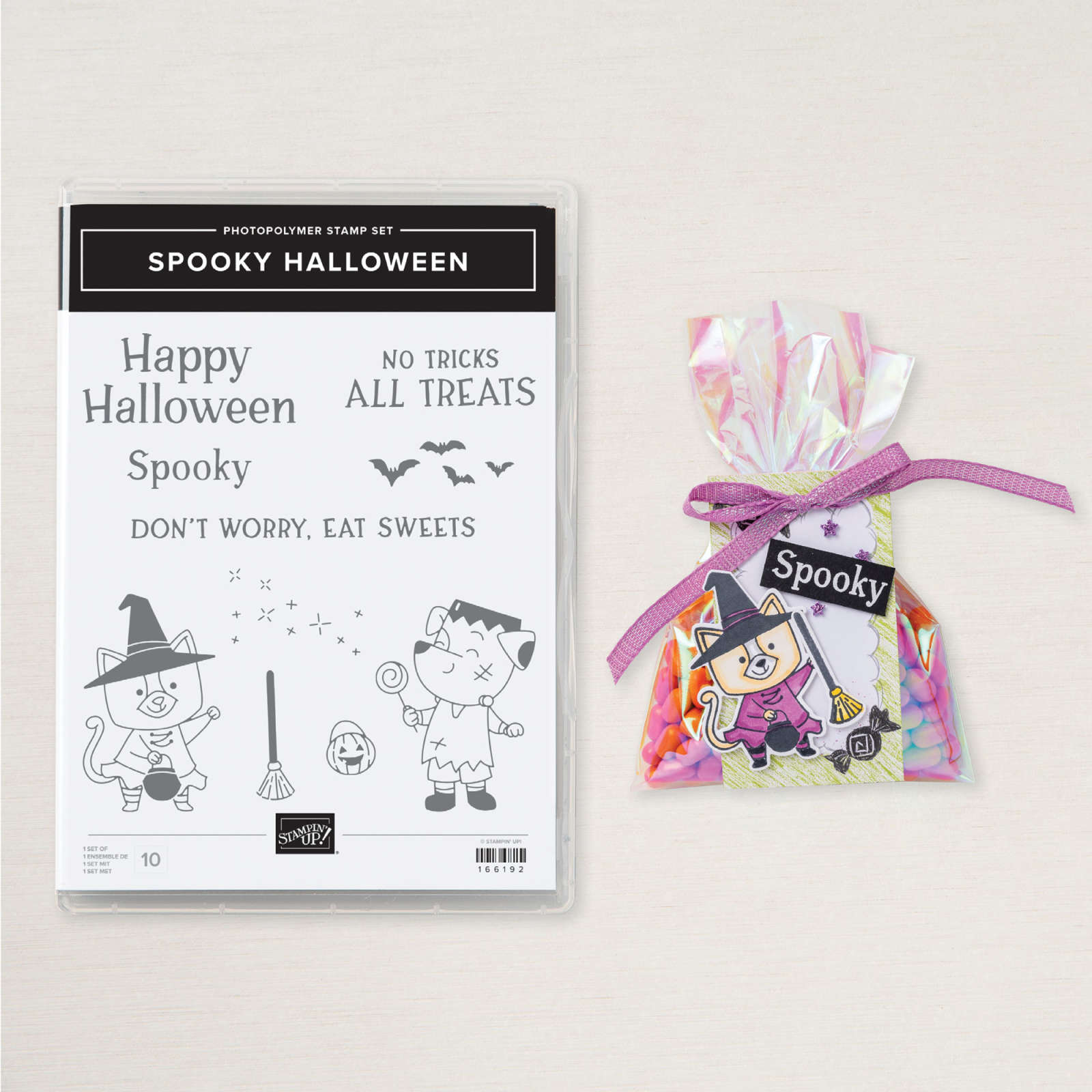 SPOOKY HALLOWEEN PHOTOPOLYMER STAMP SET (ENGLISH)