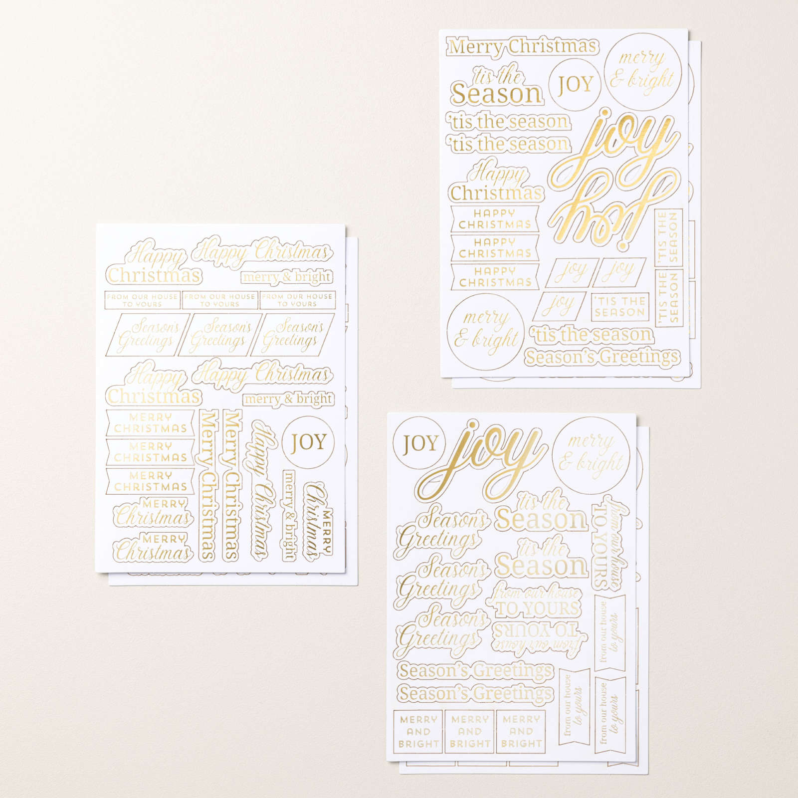 GREETINGS FOR YOU MIX & MATCH EPHEMERA PACK (ENGLISH)