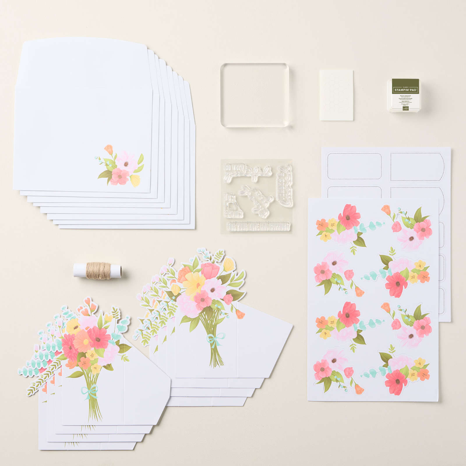 KREATIVSET DANKESSTRAUSS (DEUTSCH)