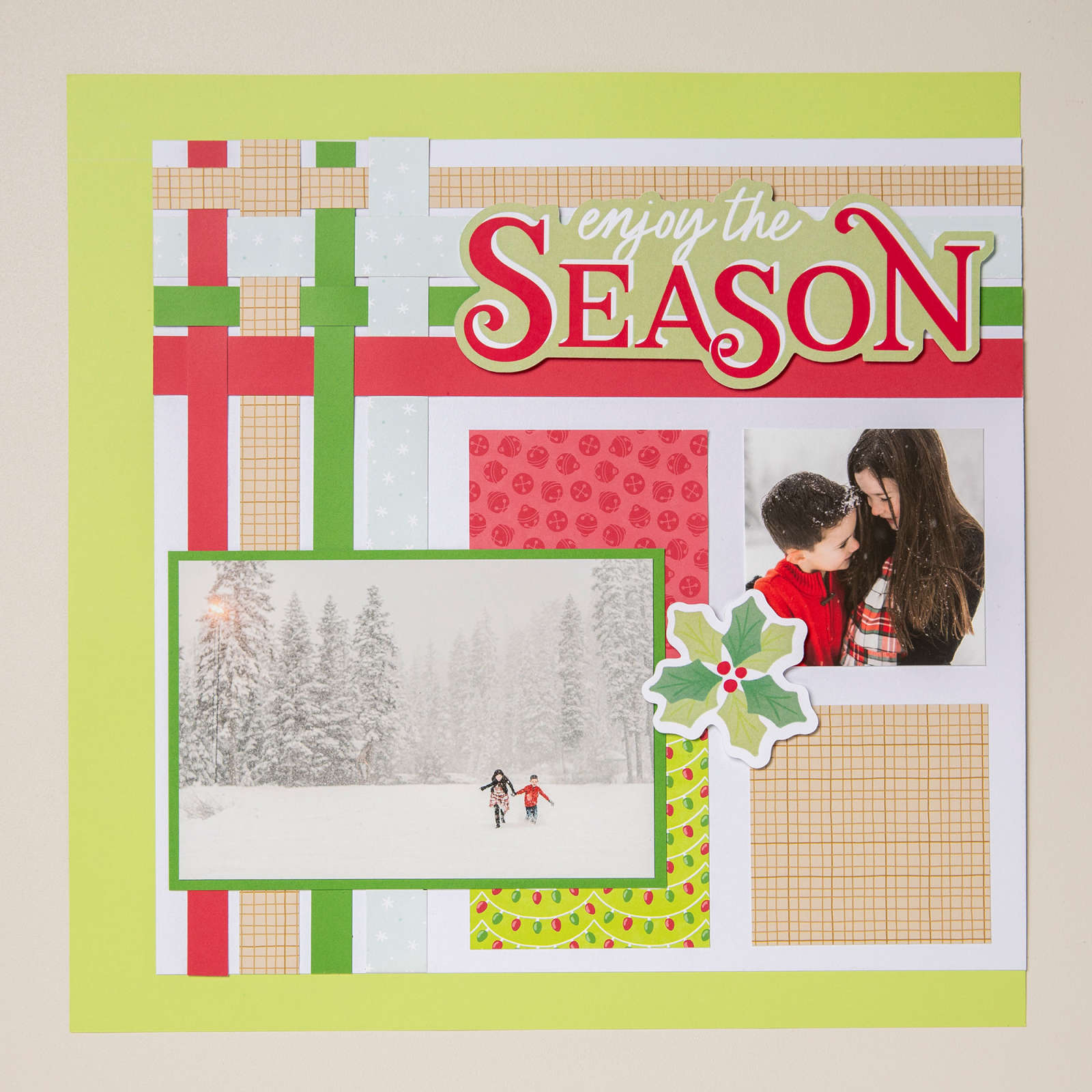 REINDEER MEMORIES SCRAPBOOKING WORKSHOP KIT (ENGLISH)