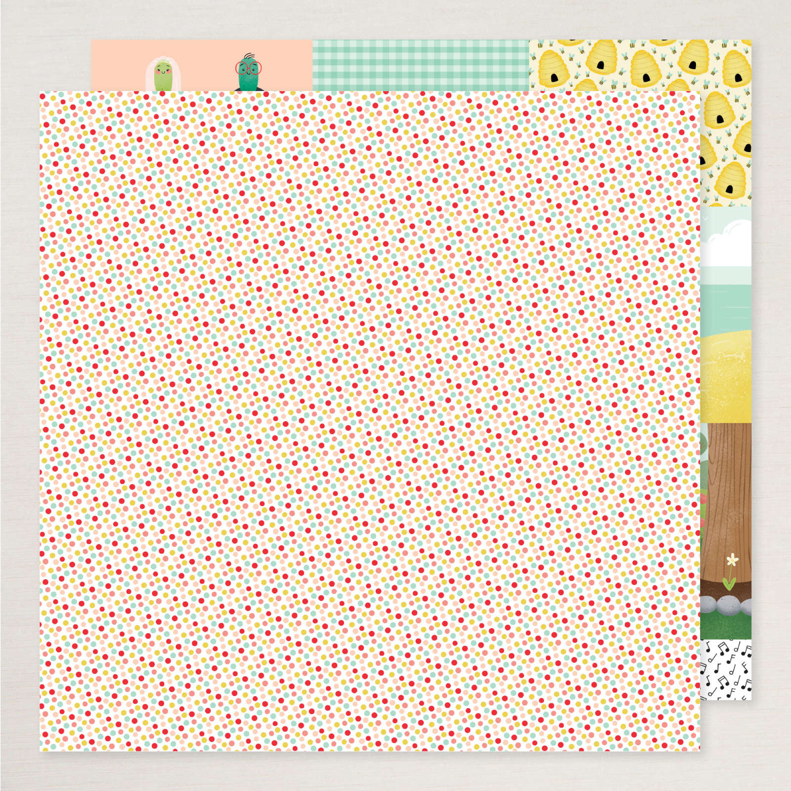 TURTLE-Y CUTE DESIGNER SERIES PAPER & STICKER SHEET (ENGLISH)