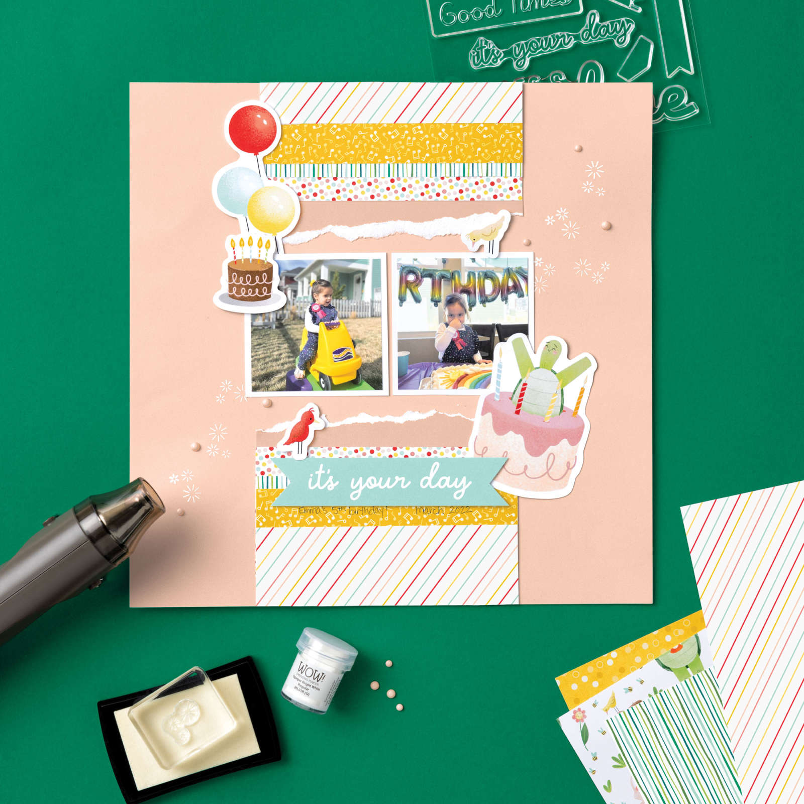 TURTLE-Y CUTE DESIGNER SERIES PAPER & STICKER SHEET (ENGLISH)