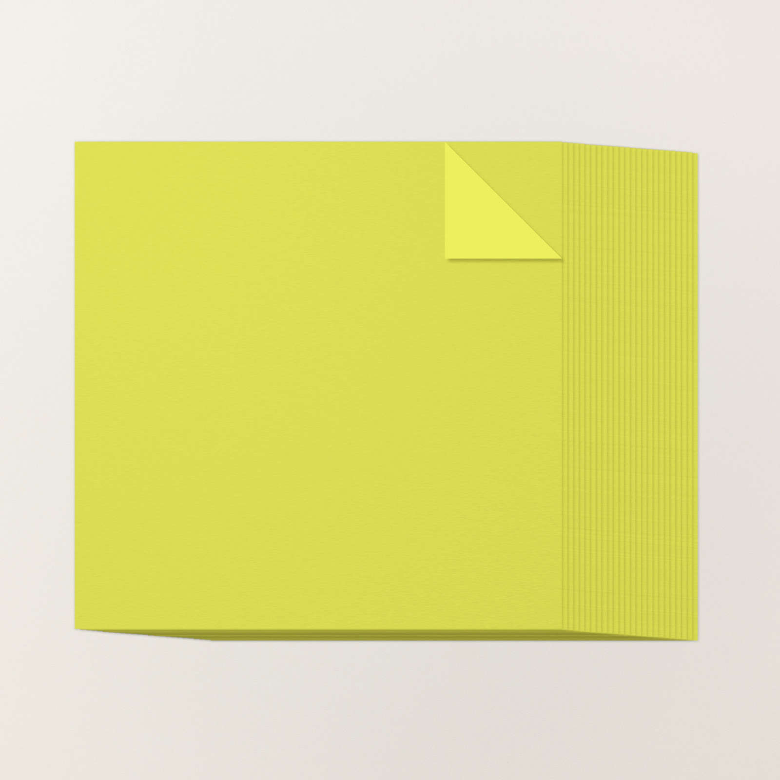 LEMON LIME TWIST 12" X 12" (30.5 X 30.5 CM) TWO-TONE CARDSTOCK