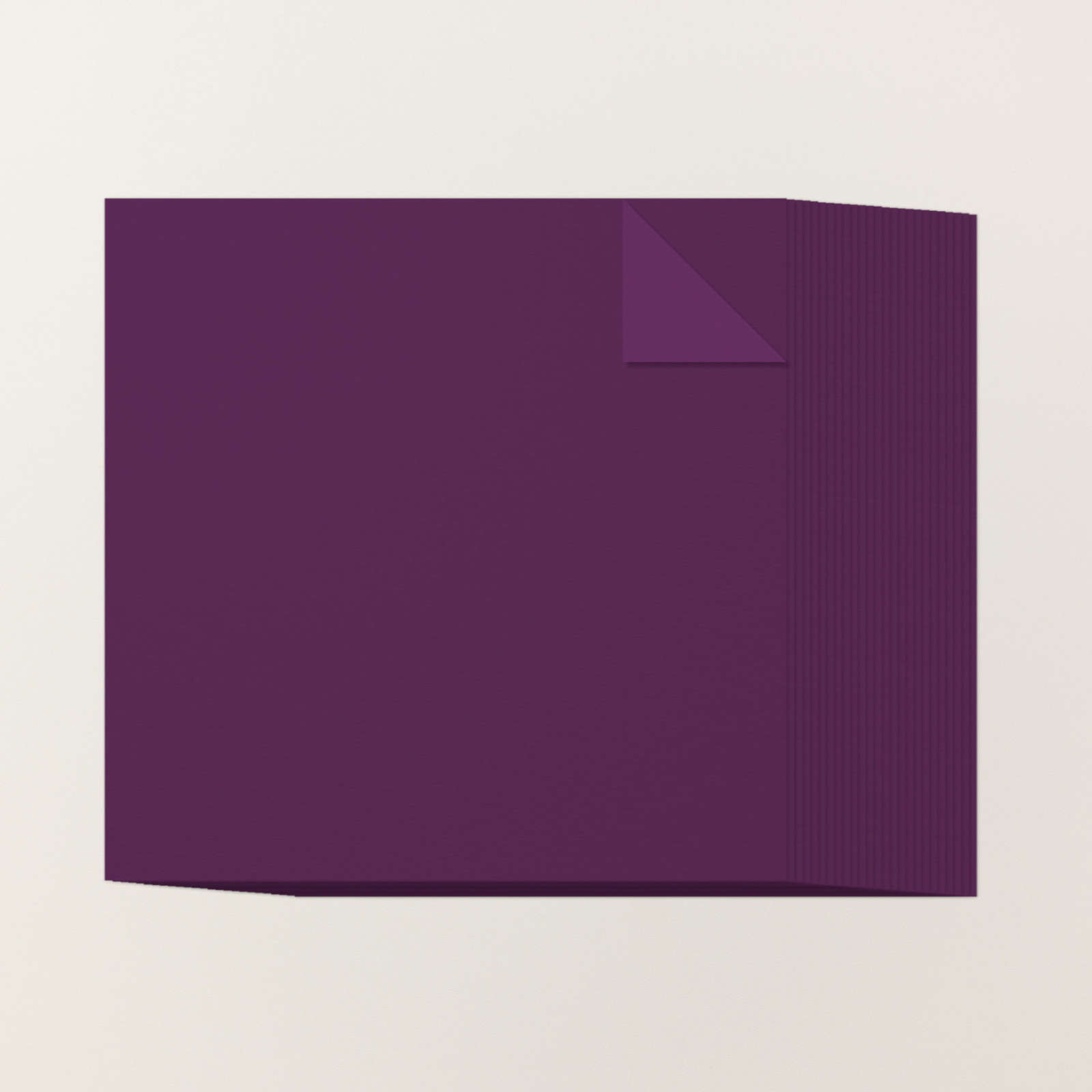 FARBKARTON-DUO 12" X 12" (30,5 X 30,5 CM) IN BROMBEERMOUSSE