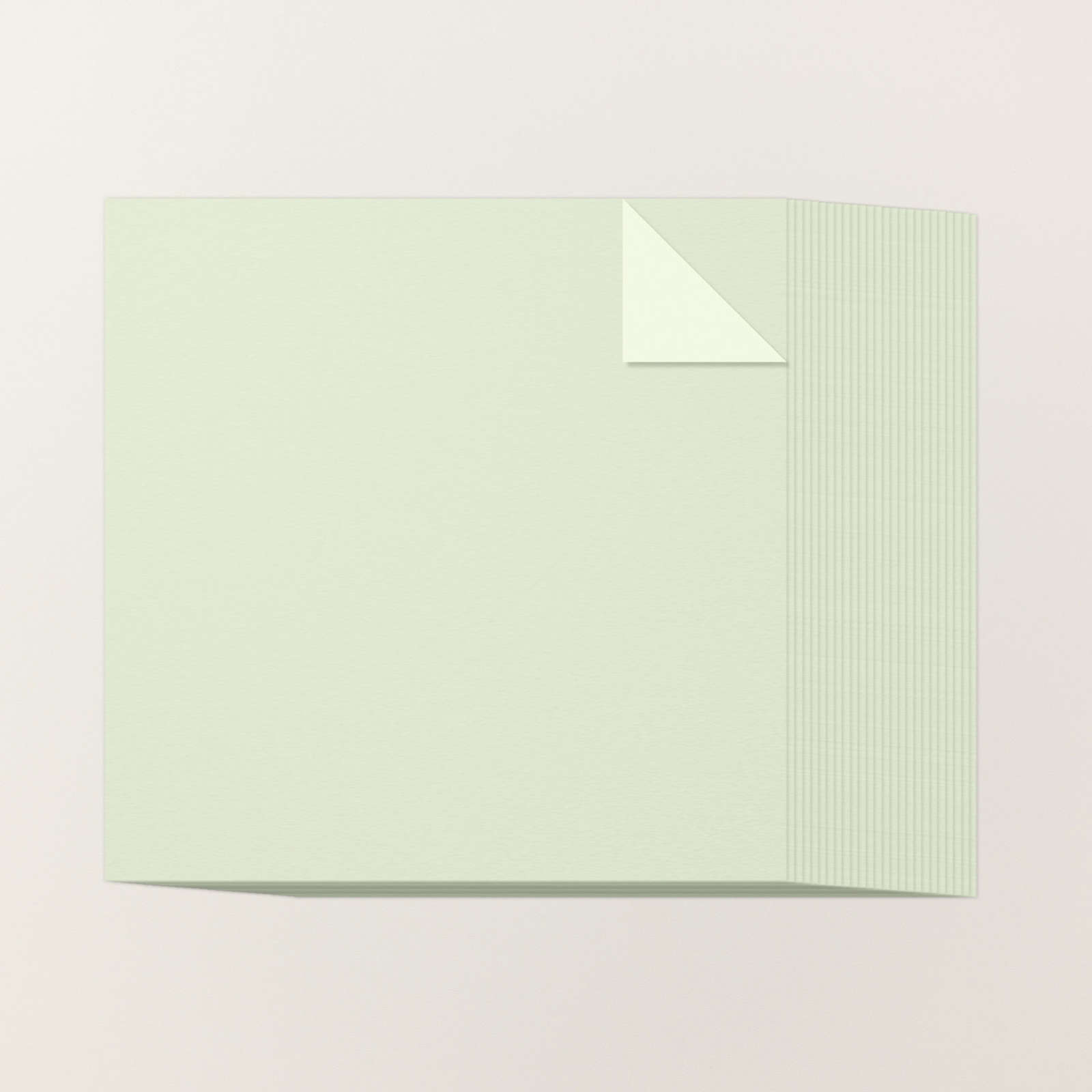 SOFT SEA FOAM 12" X 12" (30.5 X 30.5 CM) TWO-TONE CARDSTOCK