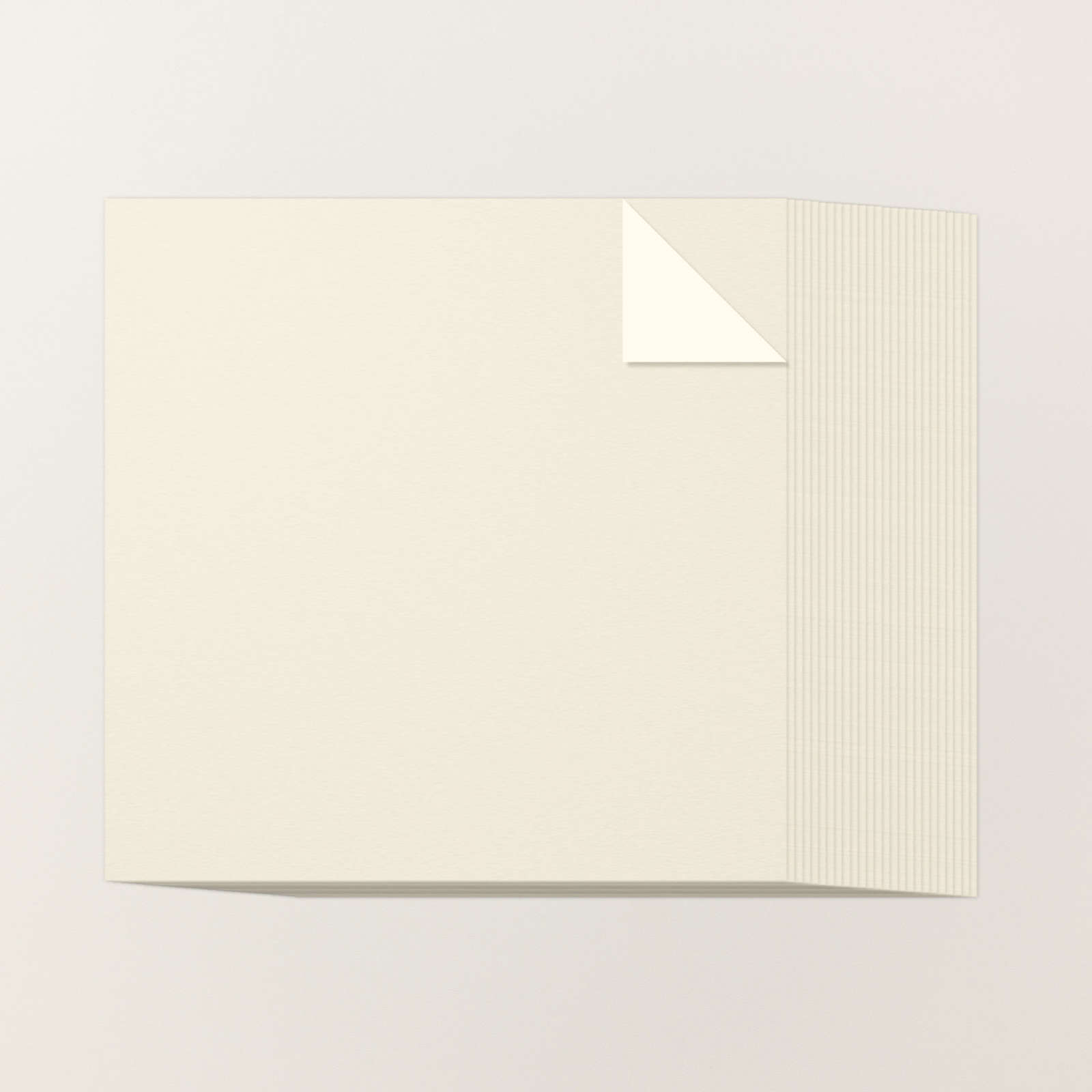 VERY VANILLA 12" X 12" (30.5 X 30.5 CM) TWO-TONE CARDSTOCK