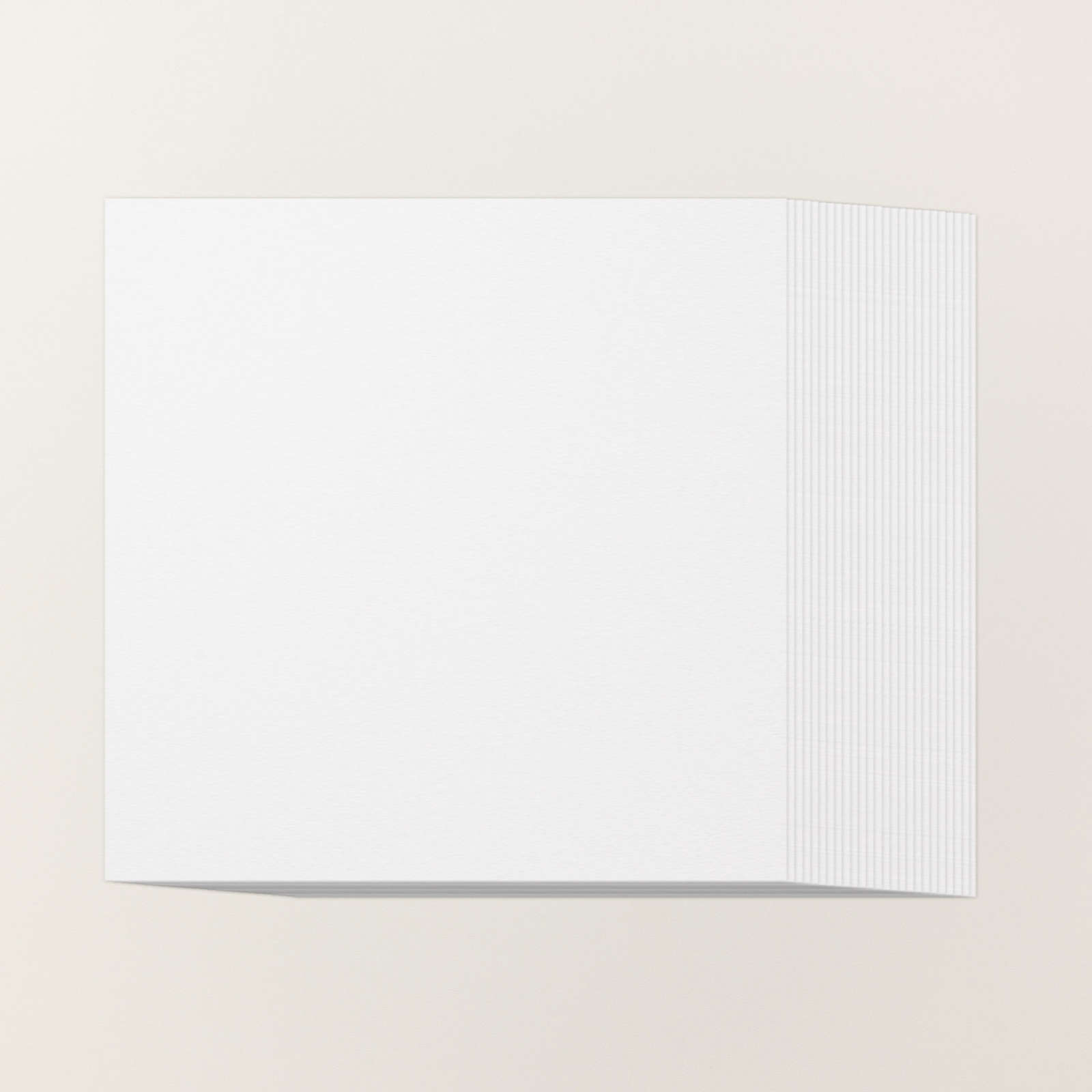 PAPIER CARTONNÉ 12" X 12" (30,5 X 30,5 CM) SAULE BLANC