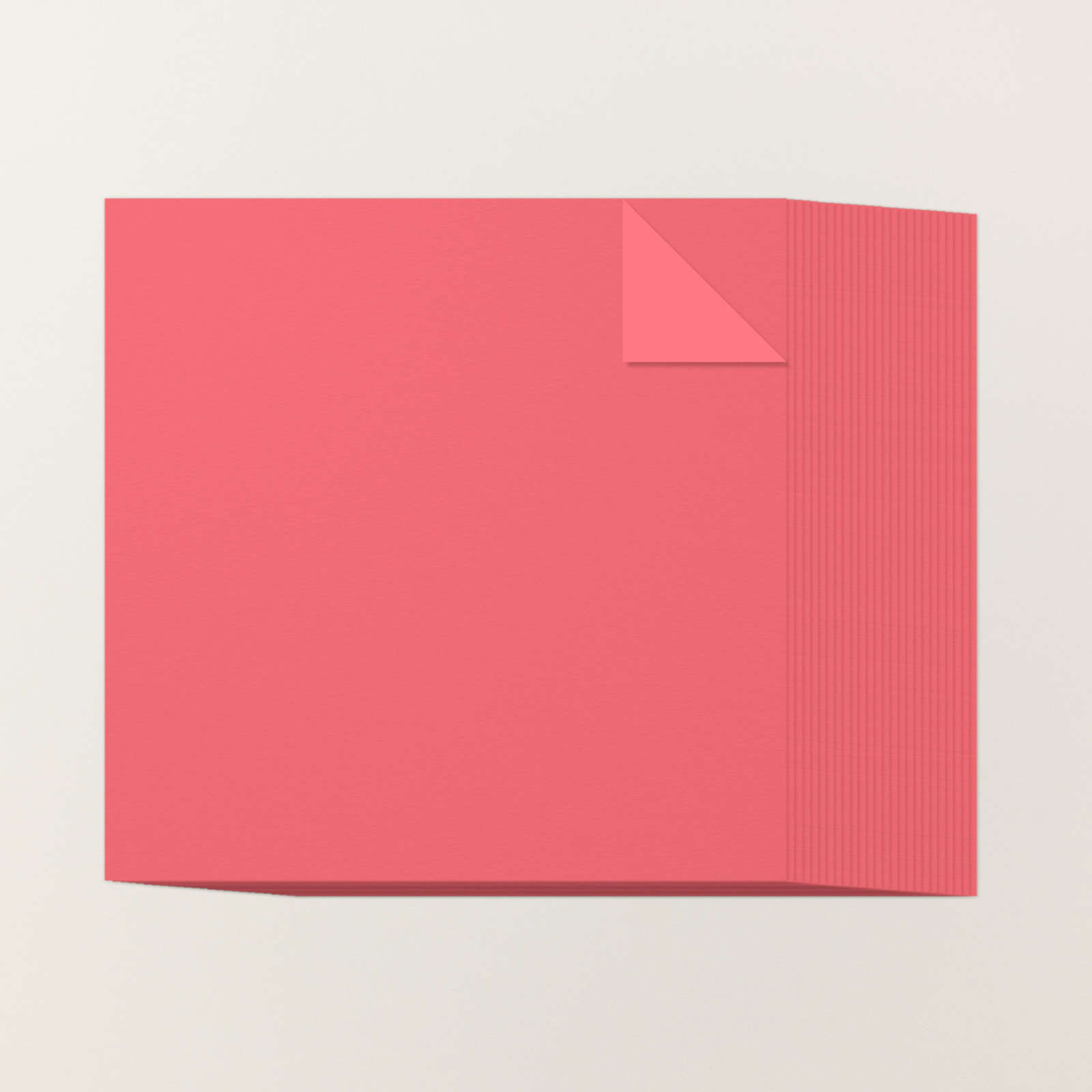 STRAWBERRY SLUSH 12" X 12" (30.5 X 30.5 CM) TWO-TONE CARDSTOCK