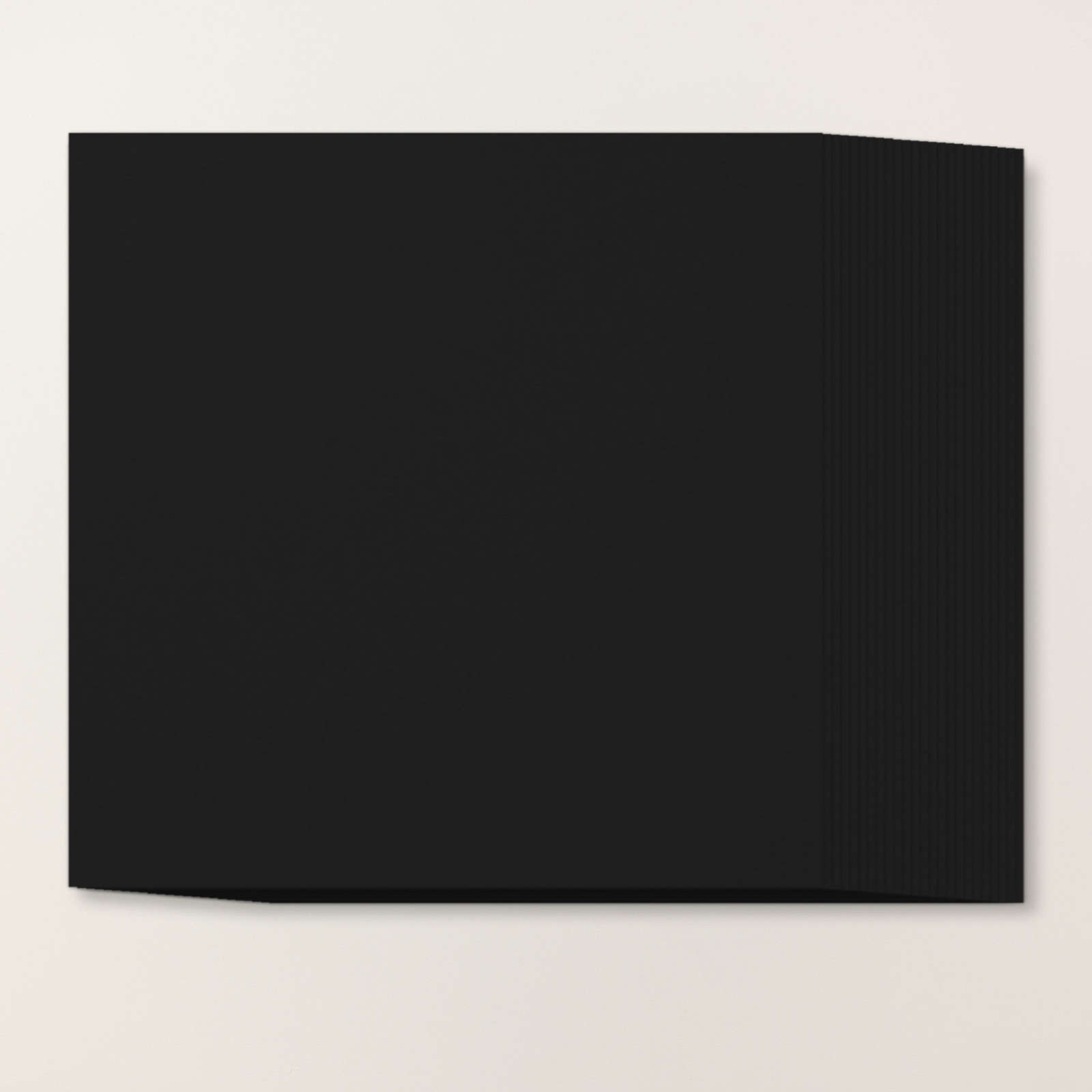 BASIC BLACK 12" X 12" (30.5 X 30.5 CM) CARDSTOCK