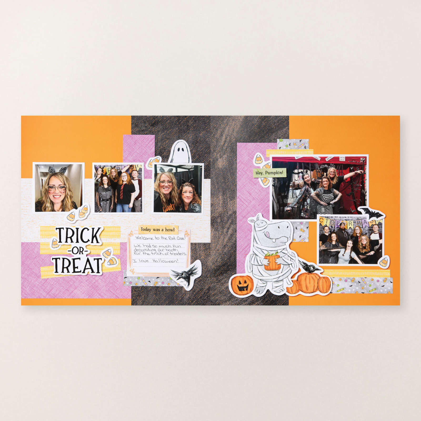 SWEET HALLOWEEN SCRAPBOOKING WORKSHOP KIT (ENGLISH)