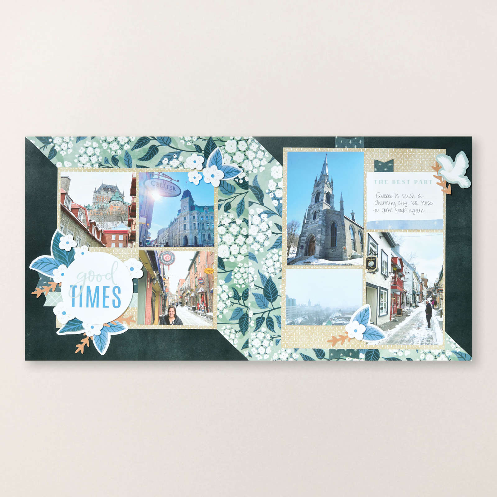 PEACEFUL DAYS SCRAPBOOKING WORKSHOP KIT (ENGLISH)