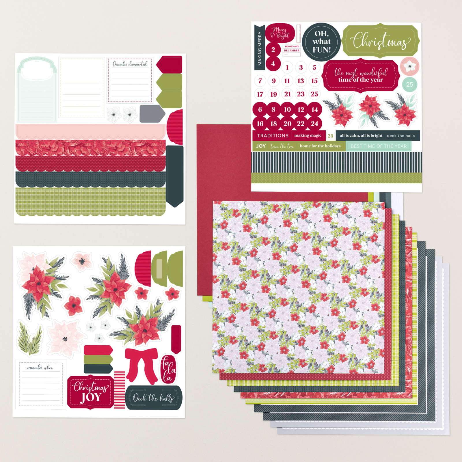 KEEPING TRADITIONS SCRAPBOOKING WORKSHOP KIT (ENGLISH)