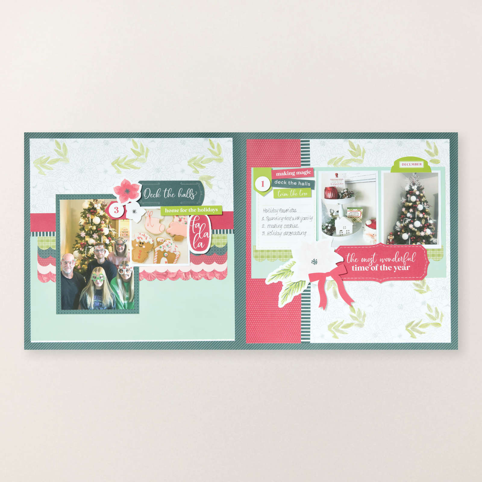 KEEPING TRADITIONS SCRAPBOOKING WORKSHOP KIT (ENGLISH)
