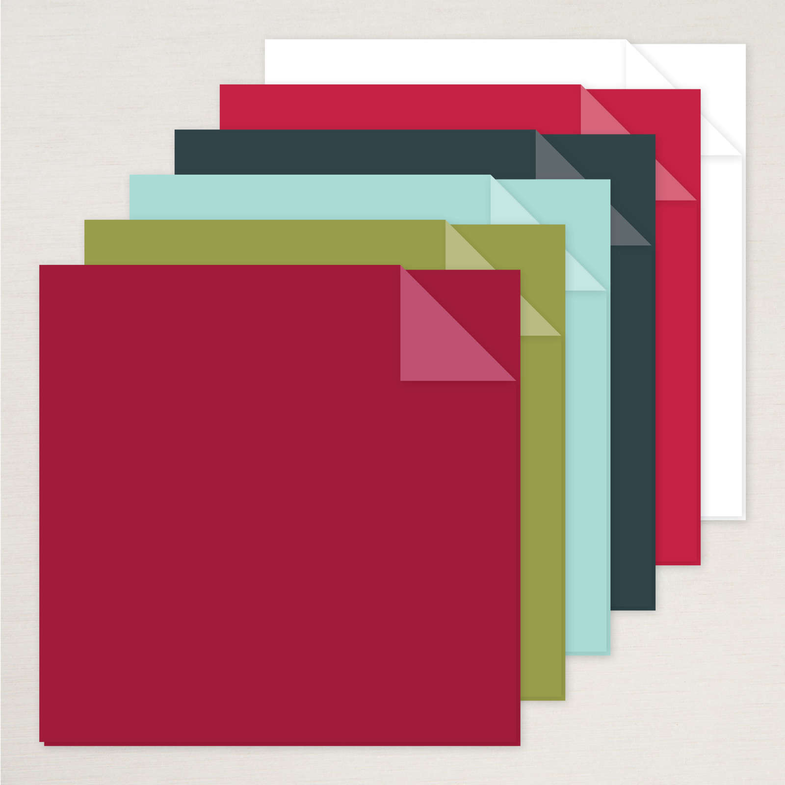 KEEPING TRADITIONS 12" X 12" (30.5 X 30.5 CM) TWO-TONE CARDSTOCK