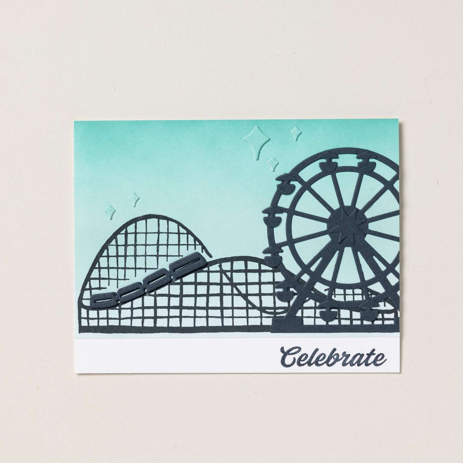 AMUSEMENT LITTORAL PHOTOPOLYMER STAMP SET (FRENCH)