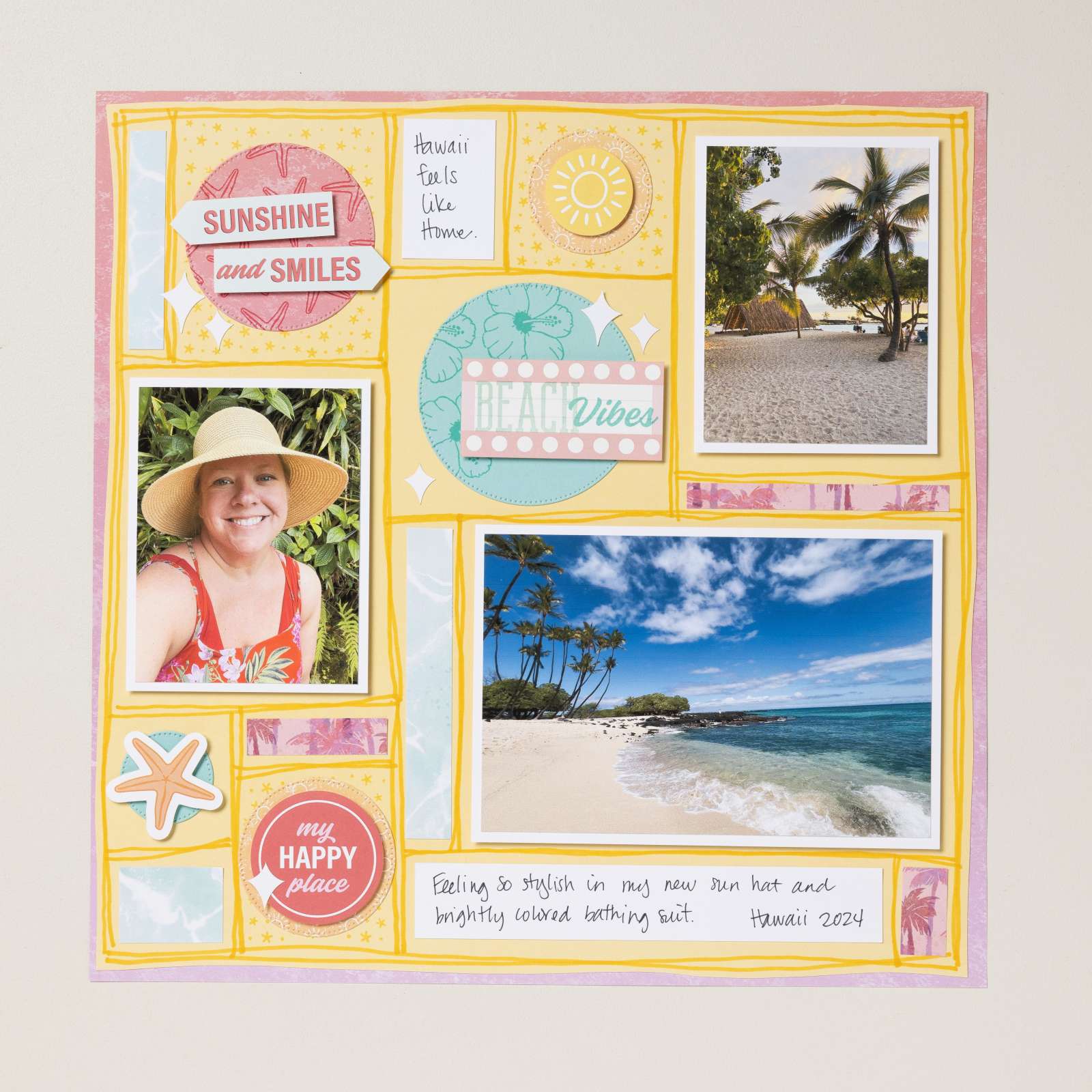 BEACH TIME PHOTOPOLYMER STAMP SET (ENGLISH)