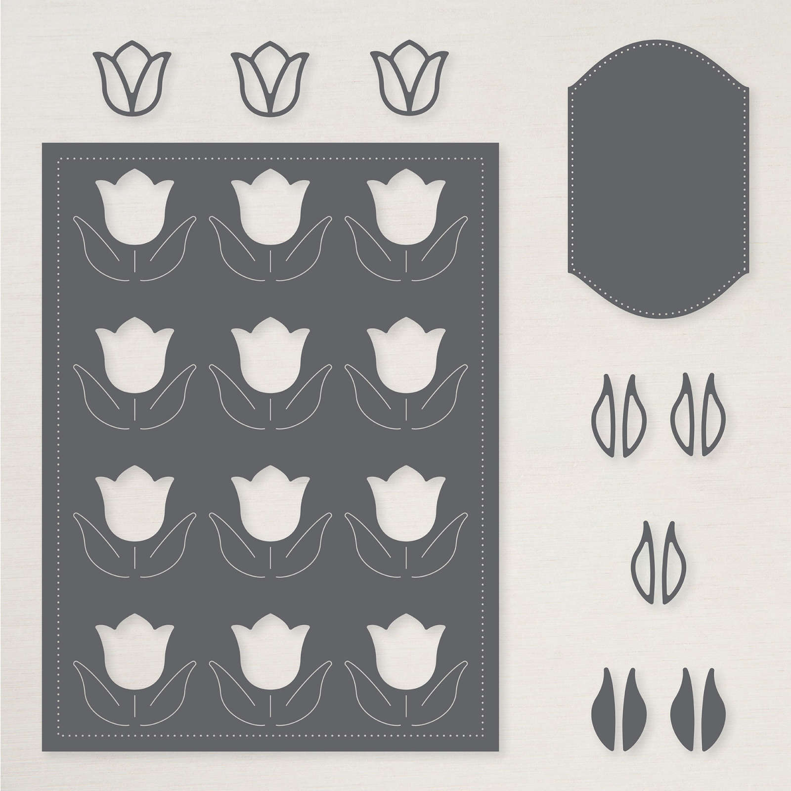 SUNSHINE & TULIPS DIES